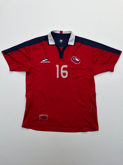 Jersey Chile Local 2004 Match Worn Ricardo Rojas (M)