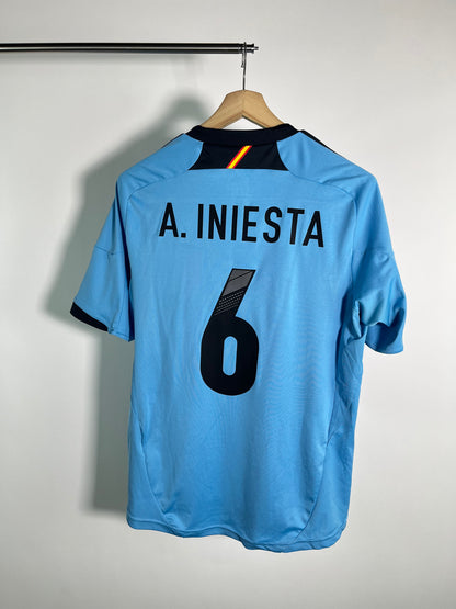 Jersey España Visita 2012 2013 Andrés Iniesta (L)