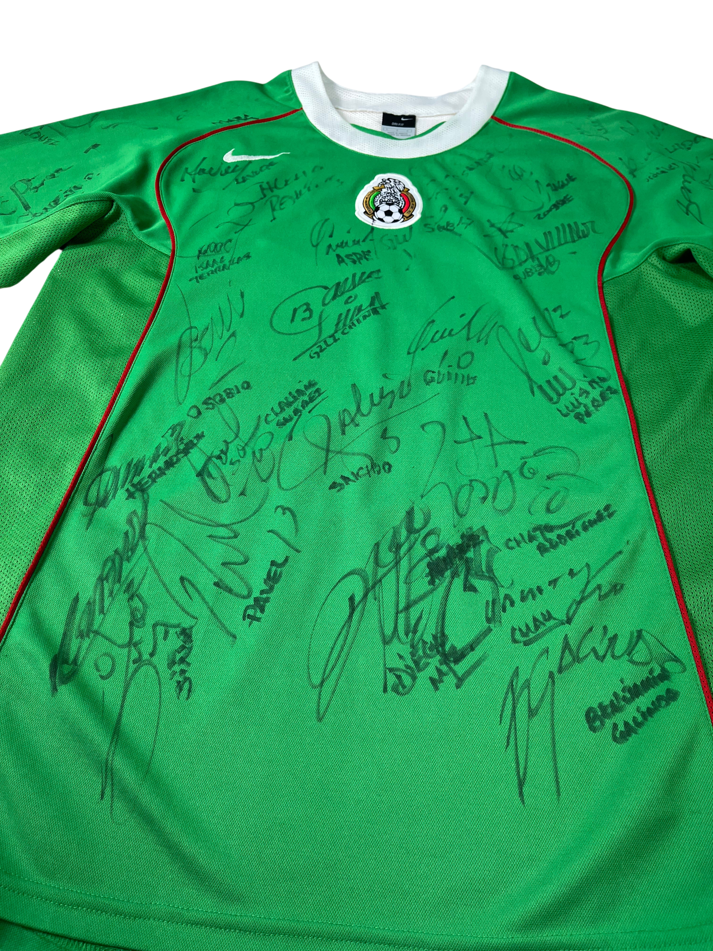 Jersey México Local 2005 2006 Autografiado (L)