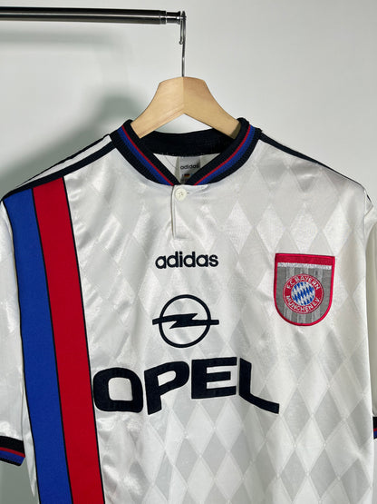 Jersey Bayern Munich Visita 1997 1998 Lothar Matthäus (L)