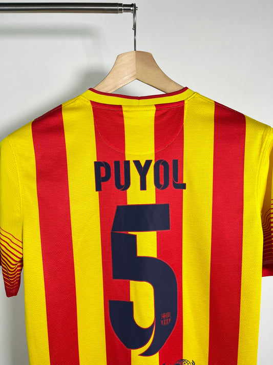 Jersey Barcelona Visita 2013 2014 Carles Puyol (S)