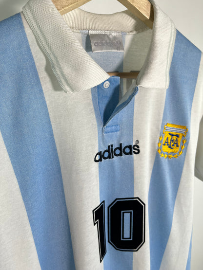 Jersey Argentina Local 1994 1996 Diego Armando Maradona (S)