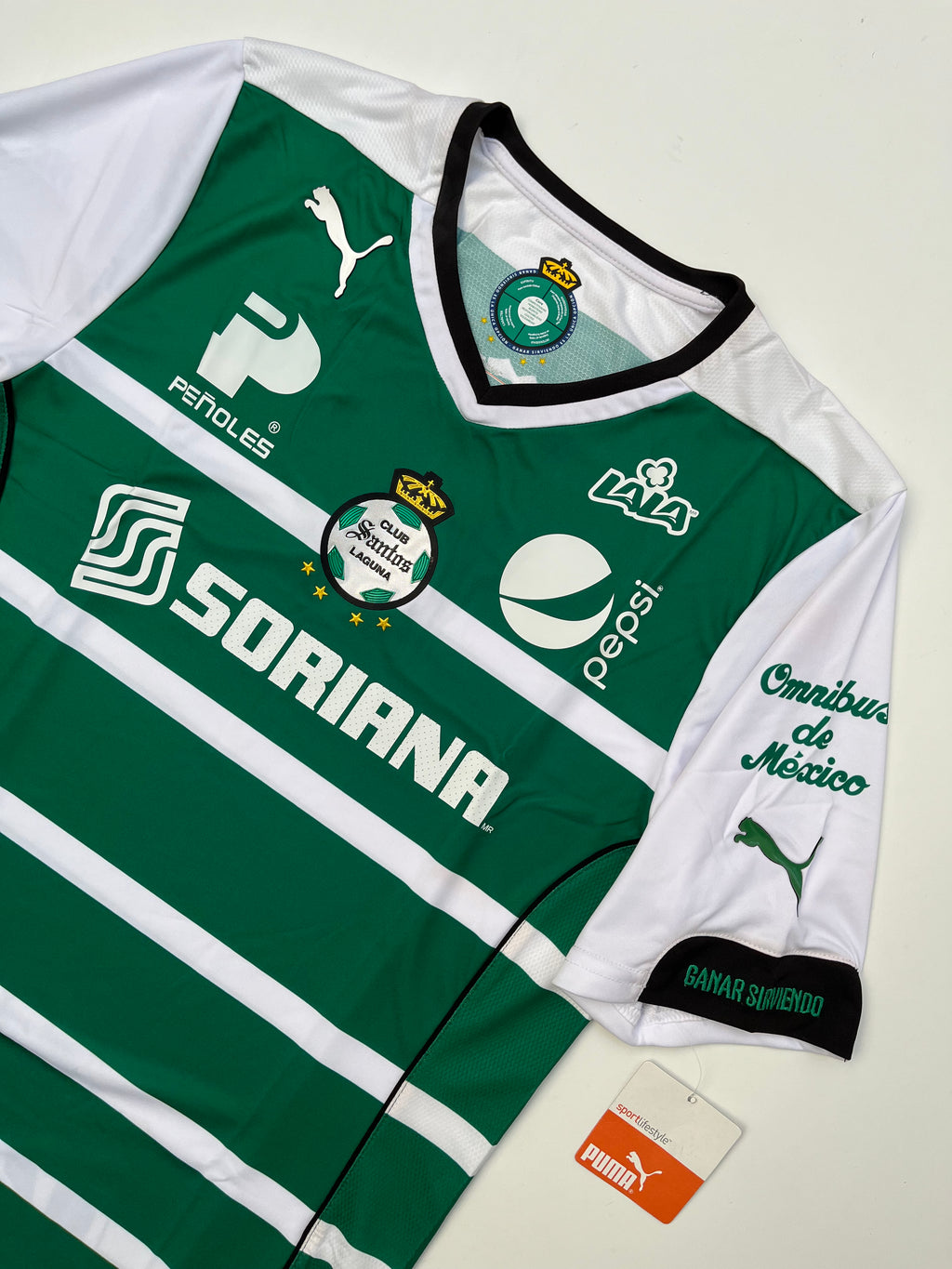 Jersey Santos Laguna Local 2014 2015 Versión Jugador (M y XL)