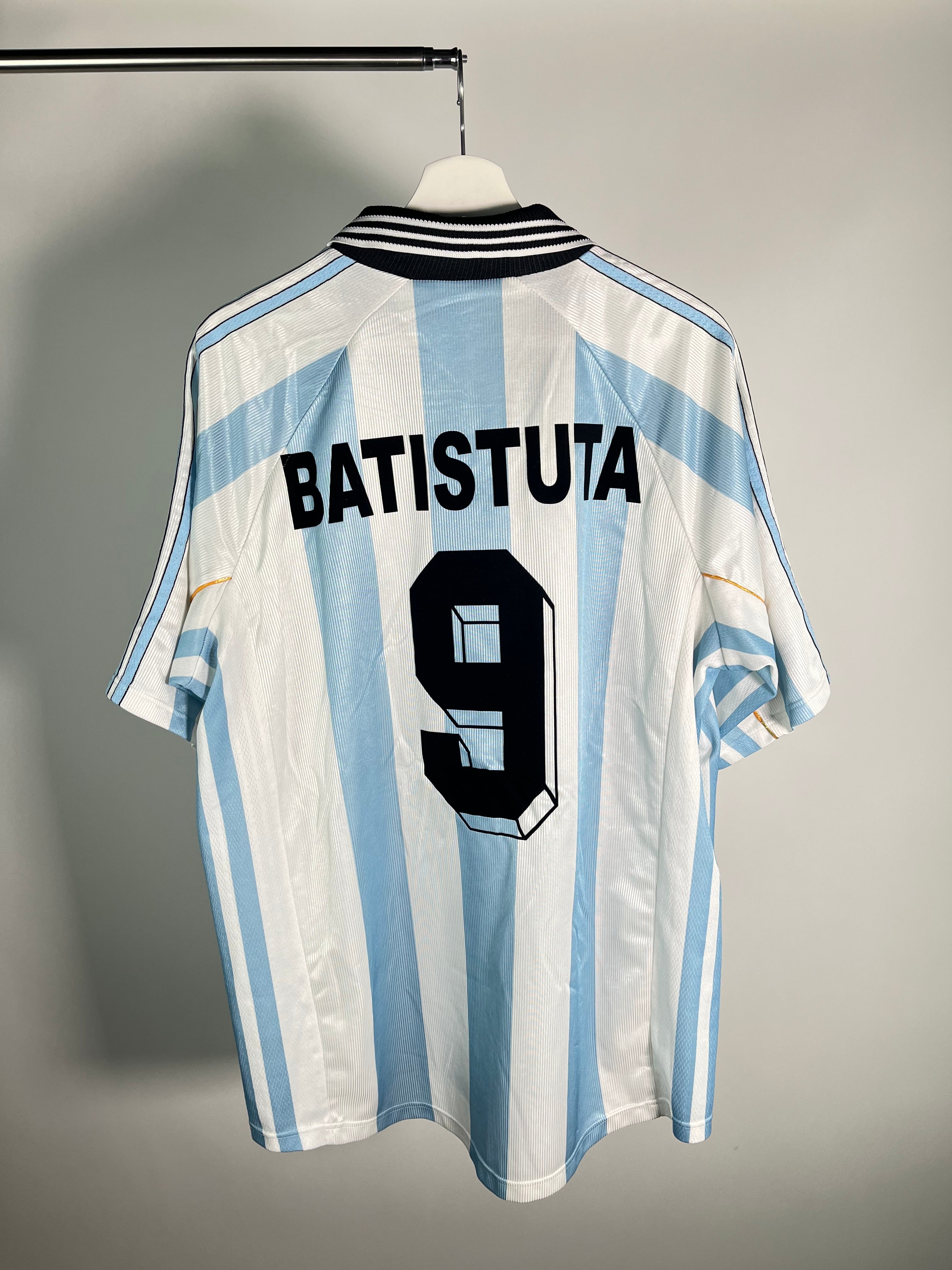Jersey Argentina 1998 1999 *Mundial Francia* Gabriel Batistuta (L)