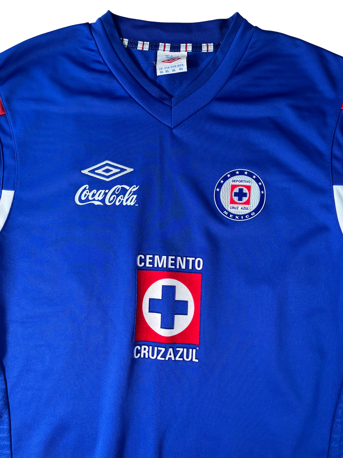 Jersey Cruz Azul Local 2011 2012 Autografiada Christian "Chaco" Giménez (XL)