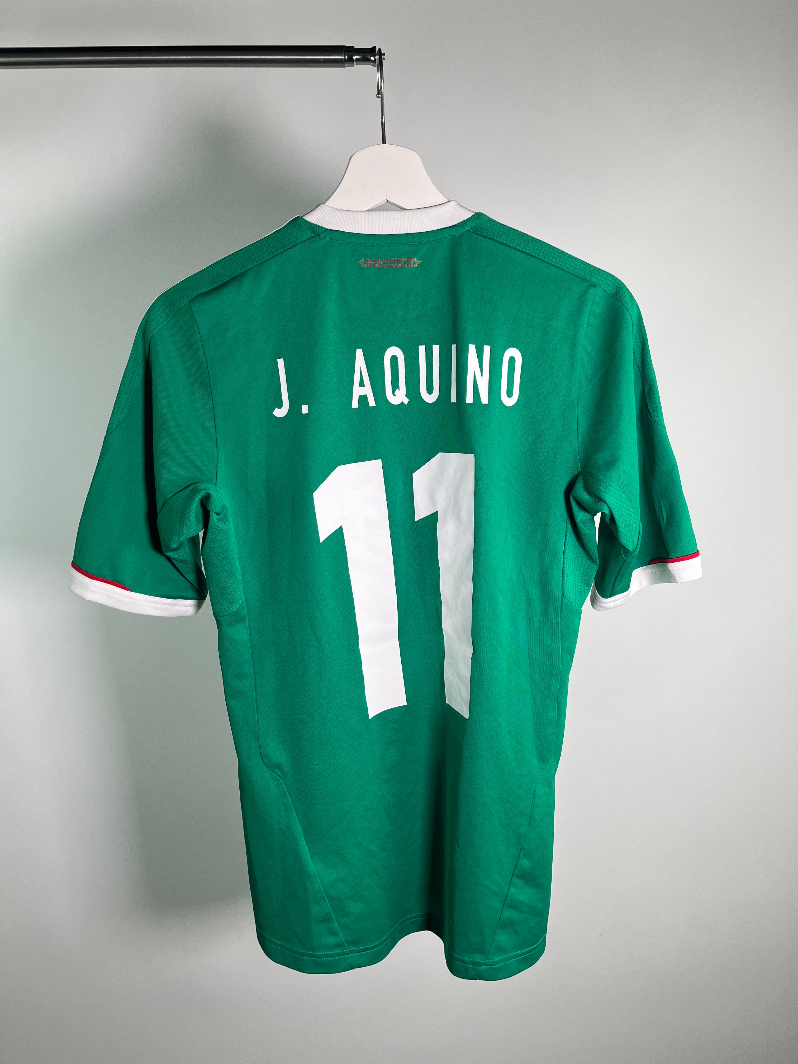 Jersey México Local 2011 2012 Utilería *Clasificatorias Mundial 2014* Javier Aquino (S)