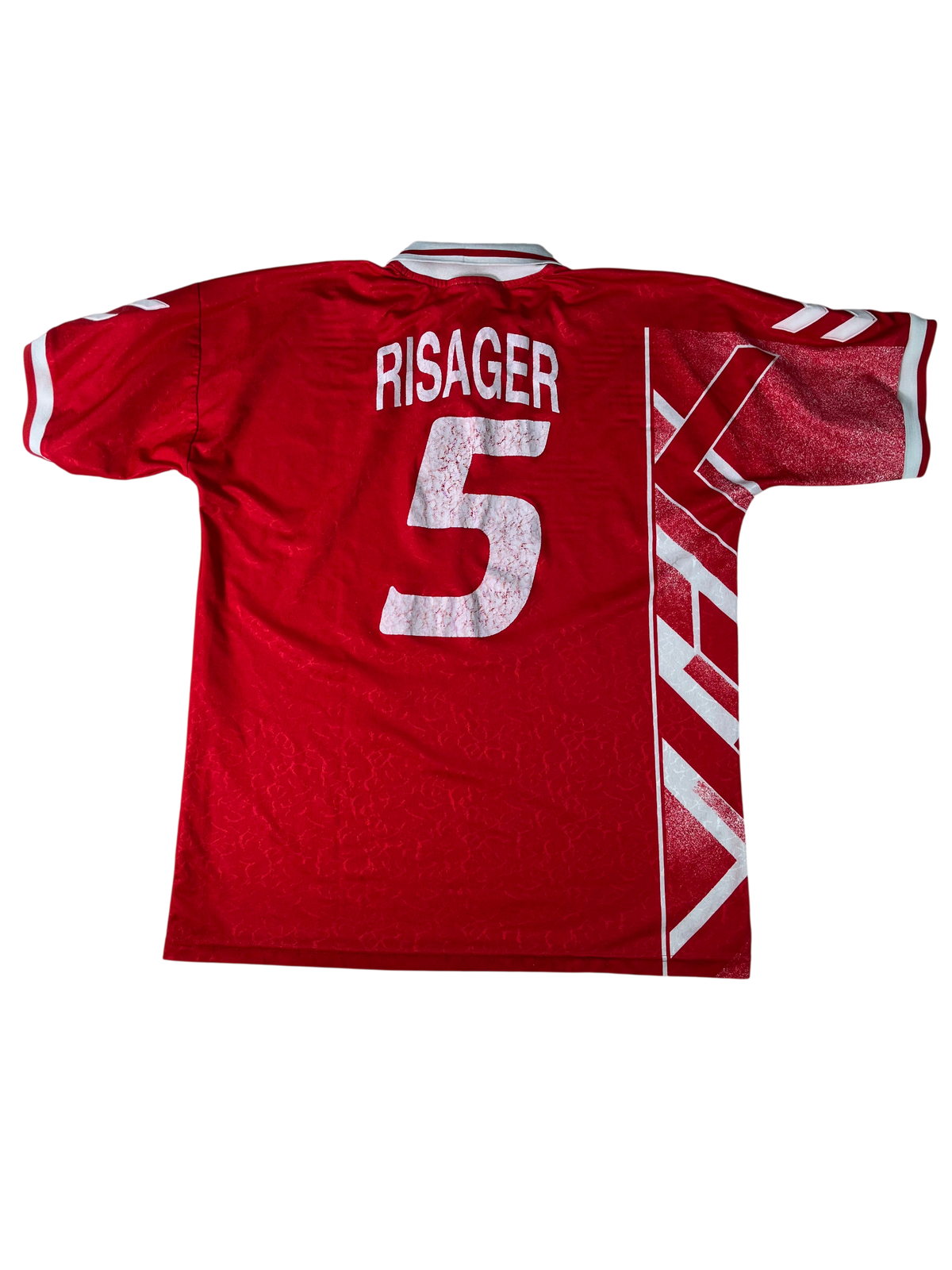 Jersey Dinamarca Local 1994 1996 Utilería Jens Risager (XL)