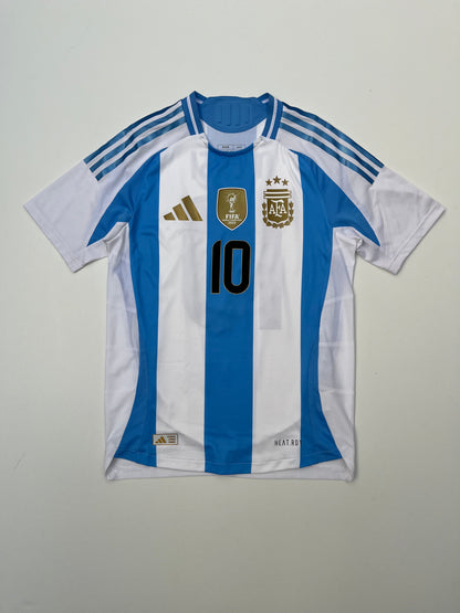 Jersey Argentina Local 2024 2025 Versión Jugador Lionel Messi (S)