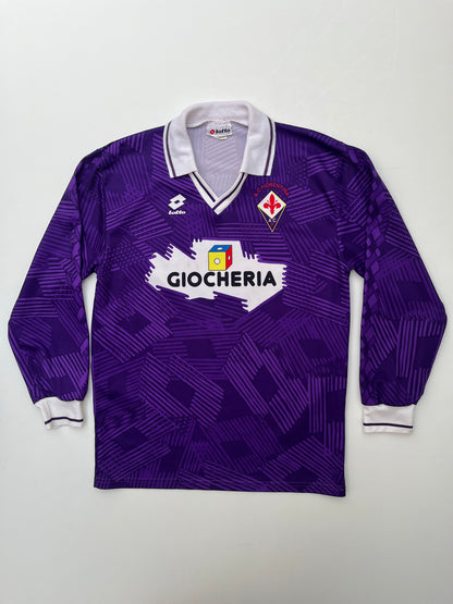 Jersey Fiorentina Local 1991 1992 Manga Larga Batistuta (M)