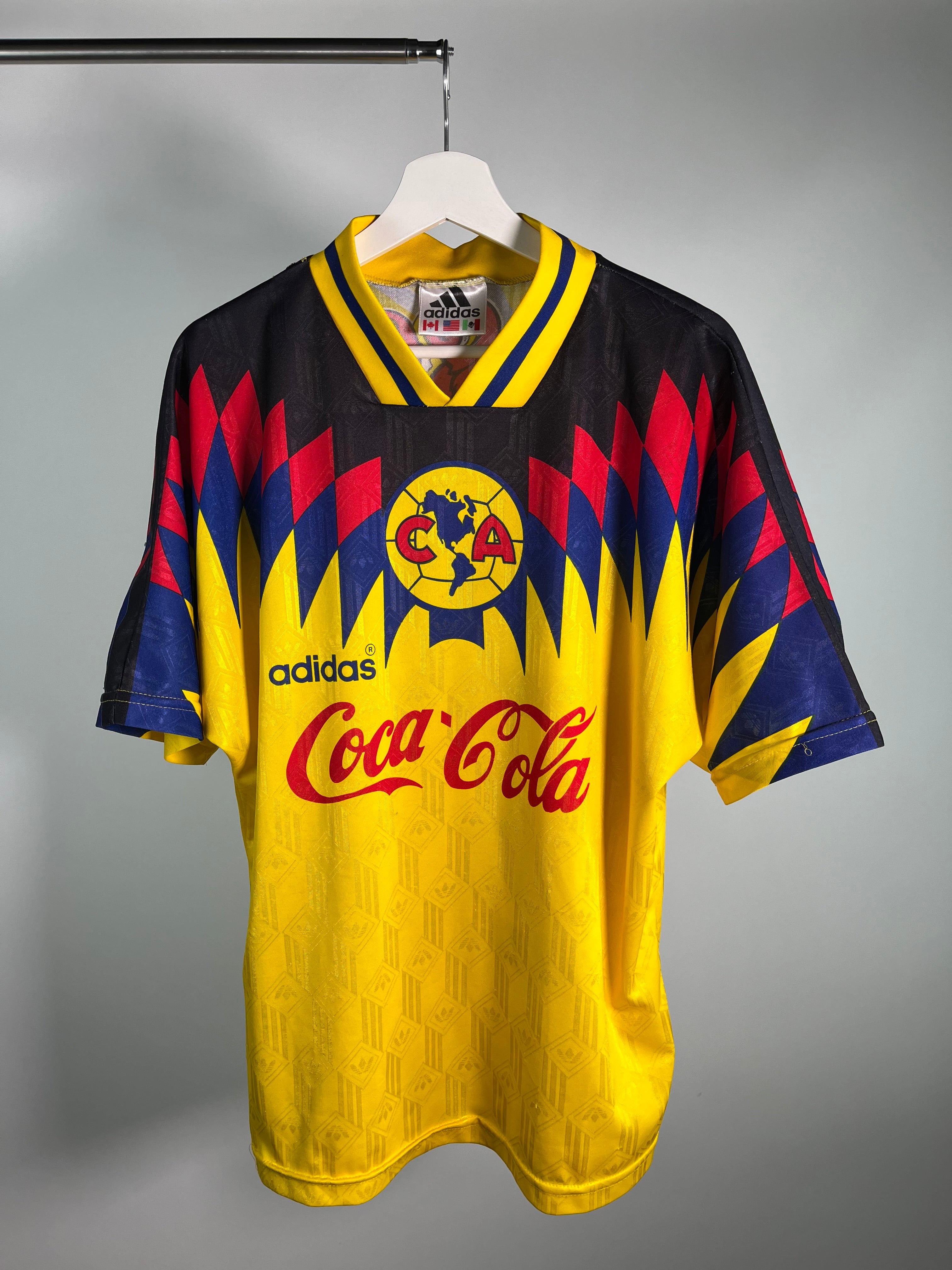 Jersey Club América Local 1995 1996 Cuauhtémoc Blanco (L)