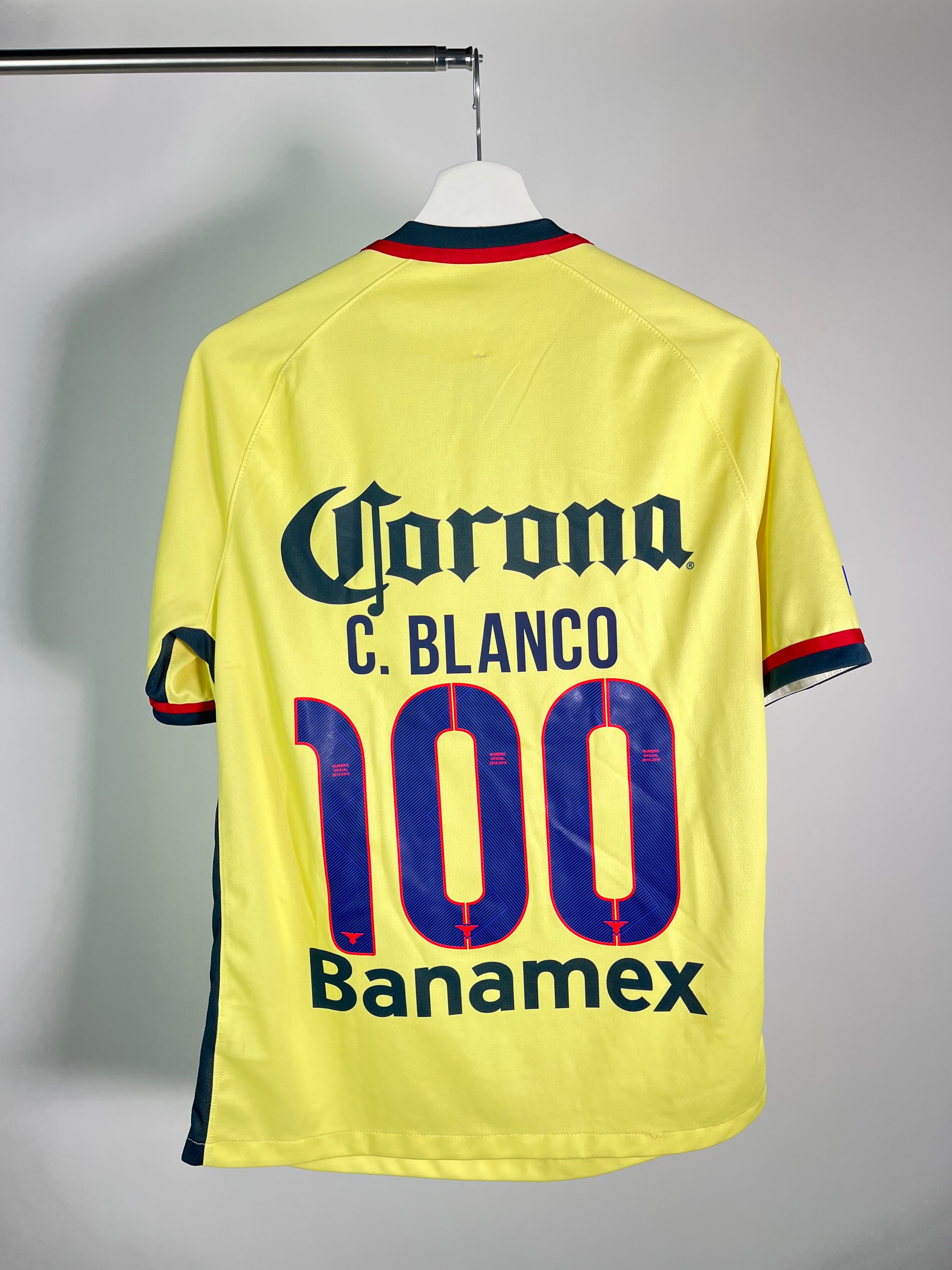 Jersey Club América Local 2015 2016 Cuauhtémoc Blanco (M)