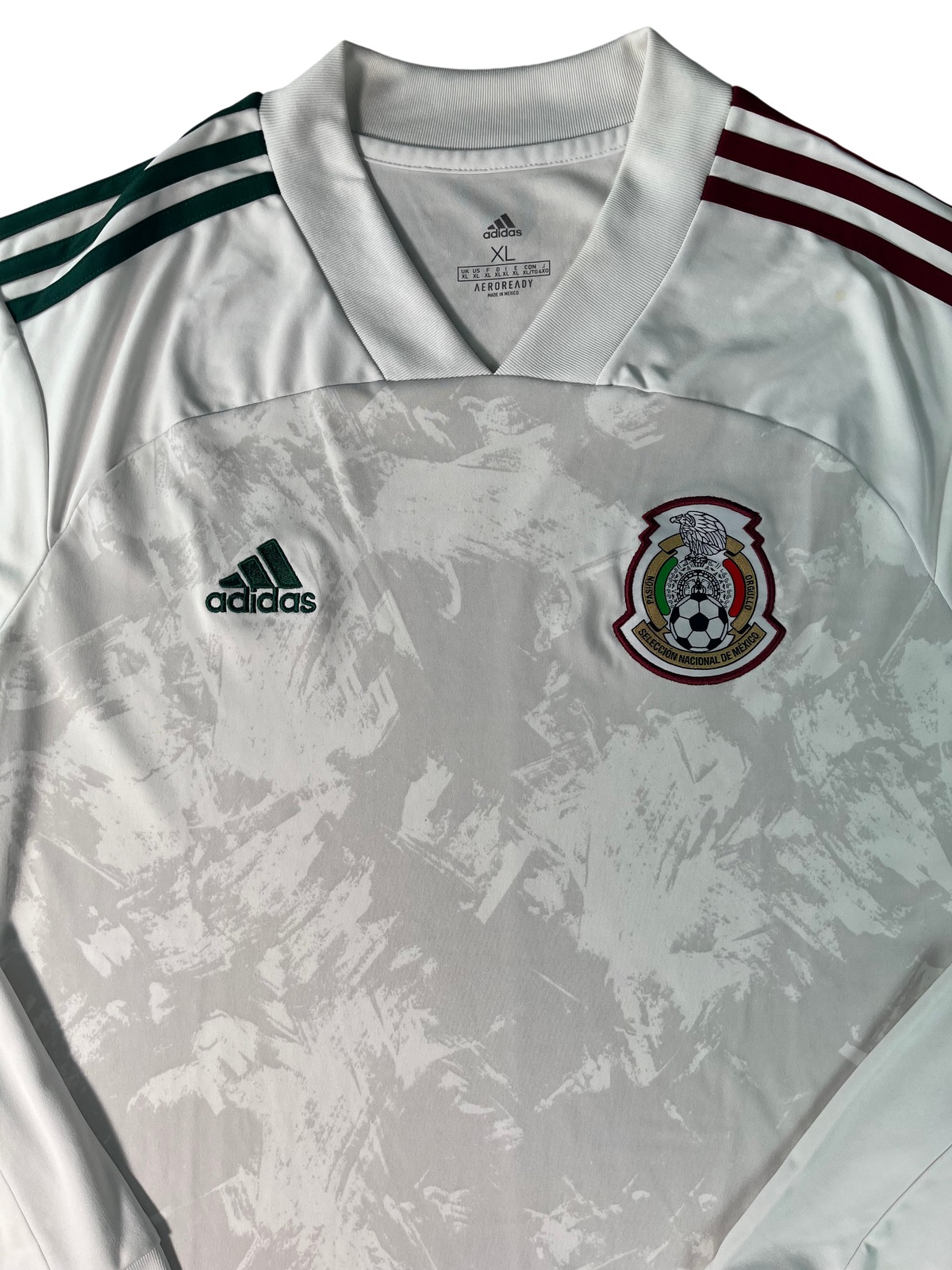 Jersey México Visita 2020 2021 Manga larga (XL)