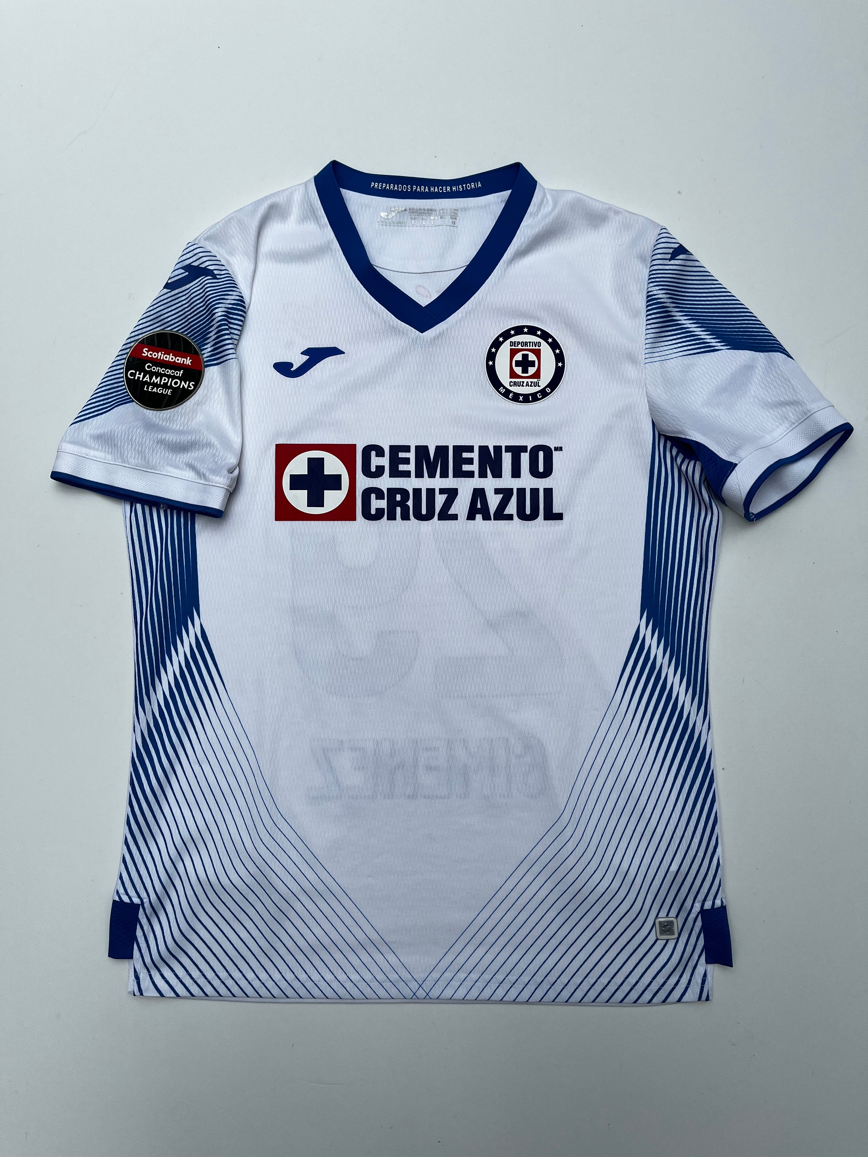 Jersey Cruz Azul Visita 2021 2022 Match Worn Santiago Giménez (L)