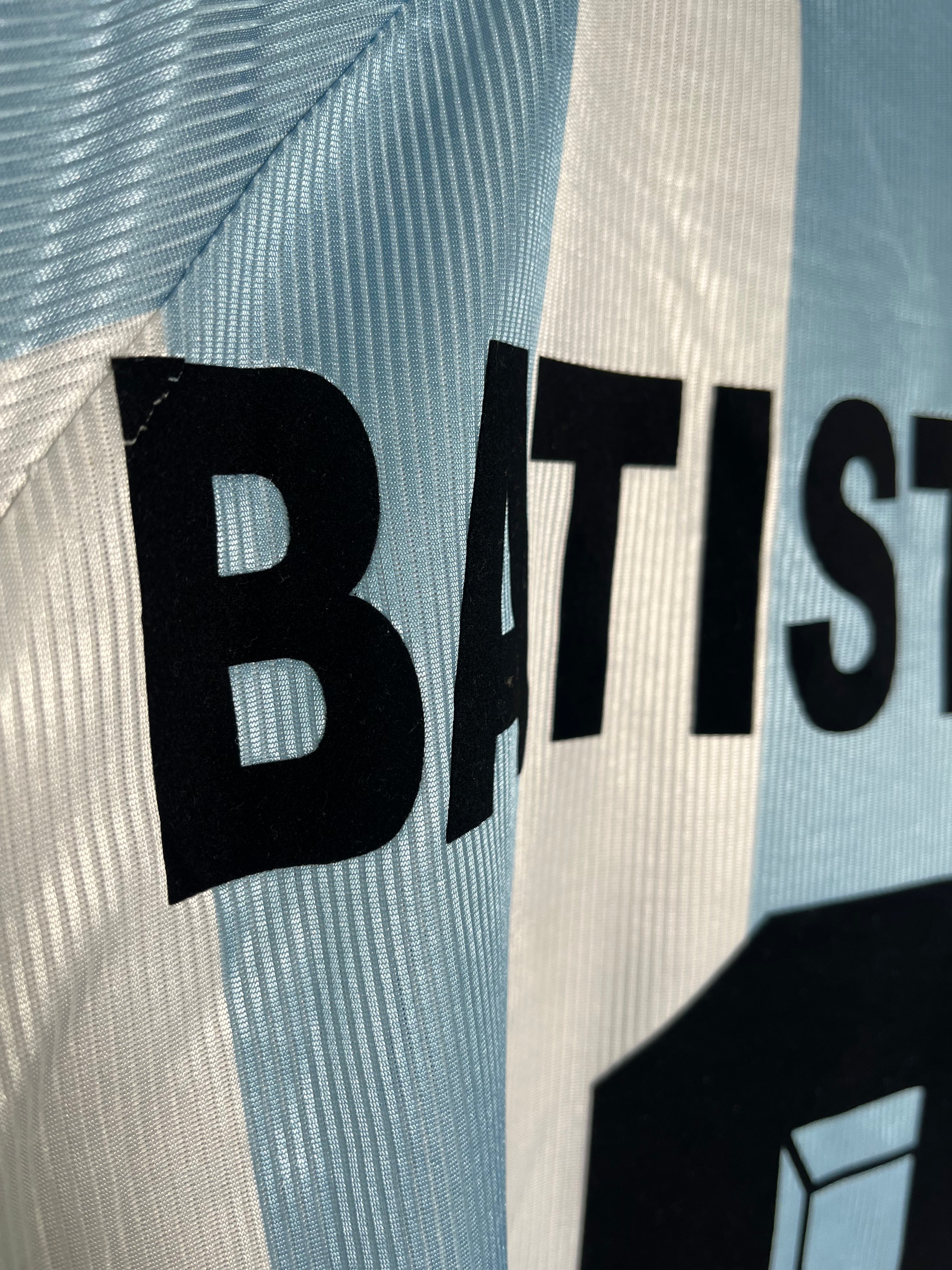Jersey Argentina 1998 1999 *Mundial Francia* Gabriel Batistuta (L)