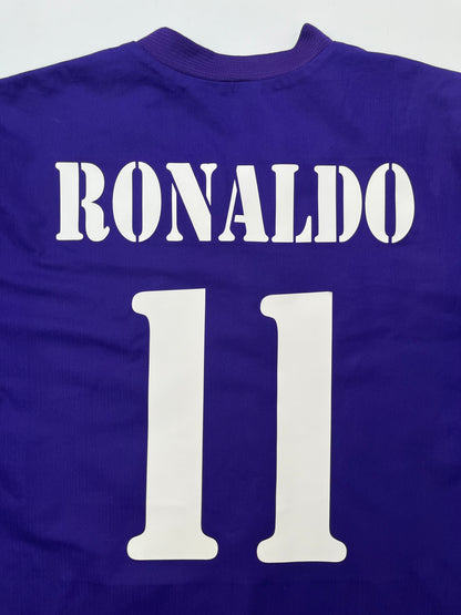 Jersey  Real Madrid Visita 2002 2003 Ronaldo Nazario Reversible (L)