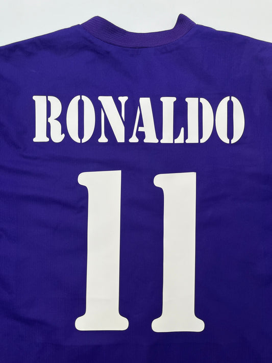 Jersey  Real Madrid Visita 2002 2003 Ronaldo Nazario Reversible (L)