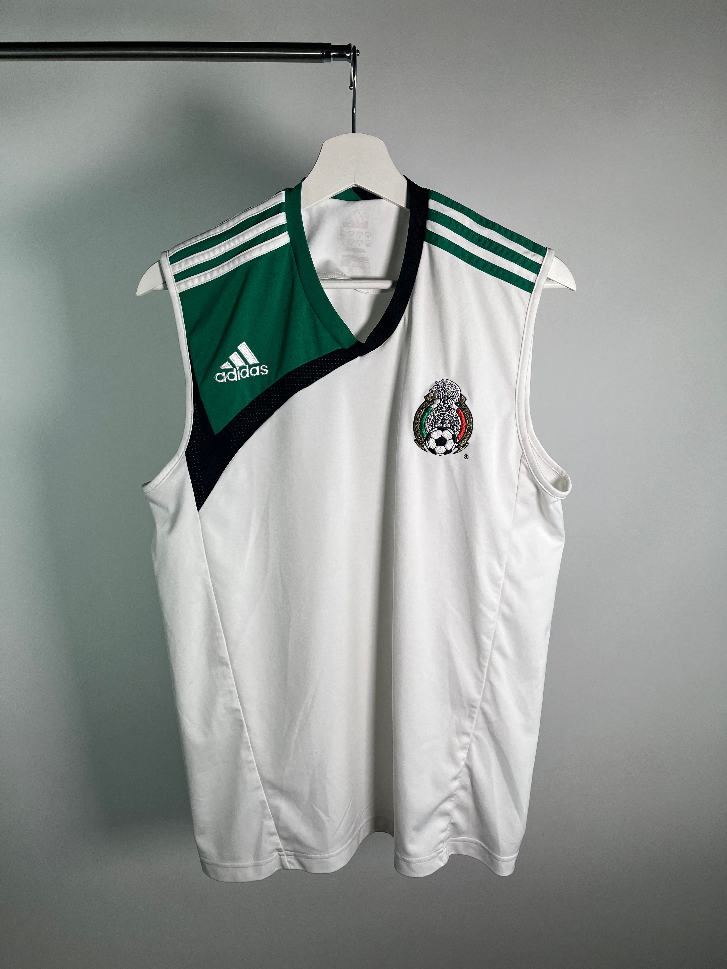 Jersey México Entrenamiento 2007 2009 *Sin Mangas* (M)