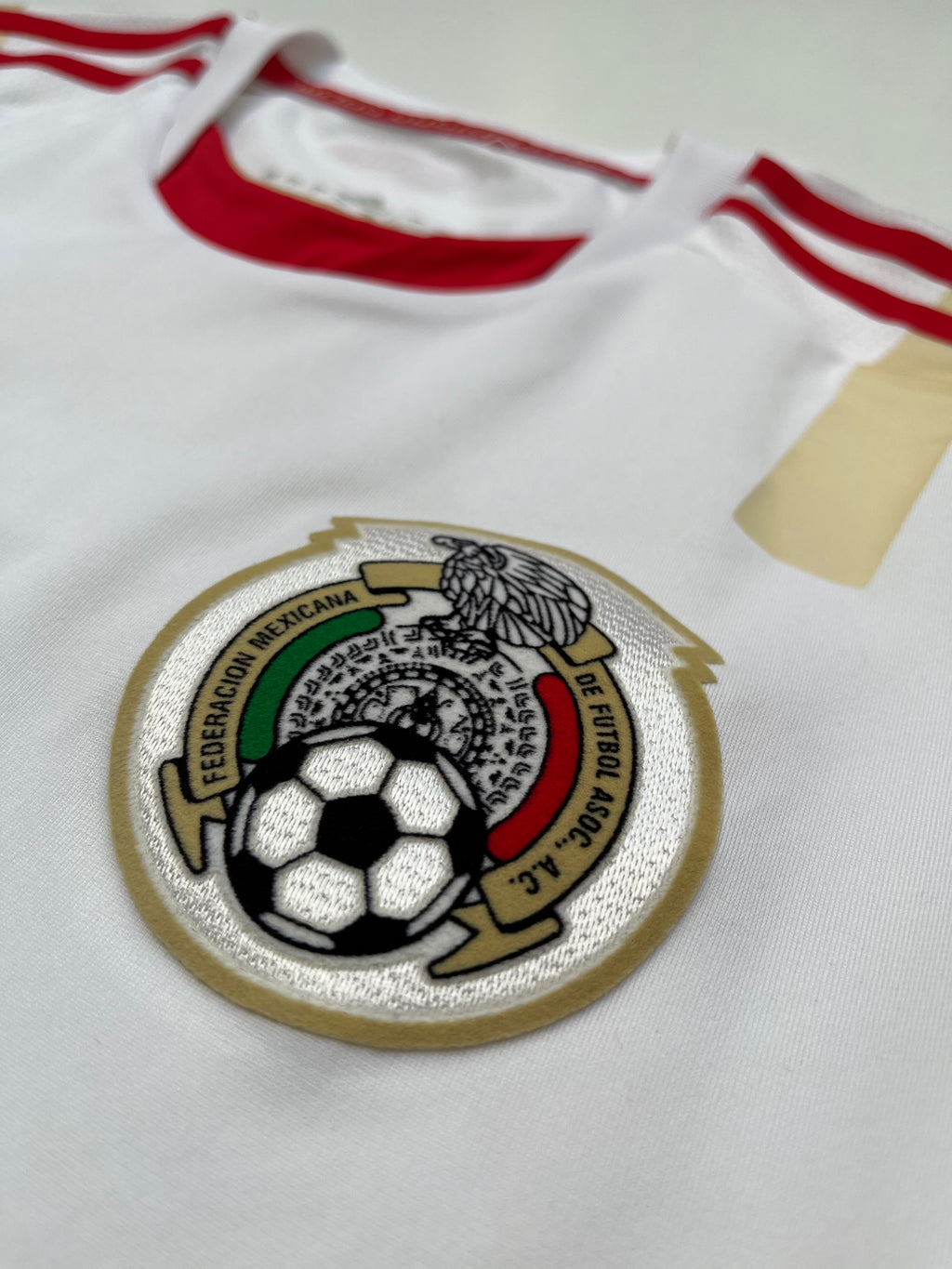 Jersey México Visita 2013 2014 Versión Jugador Techfit (S)
