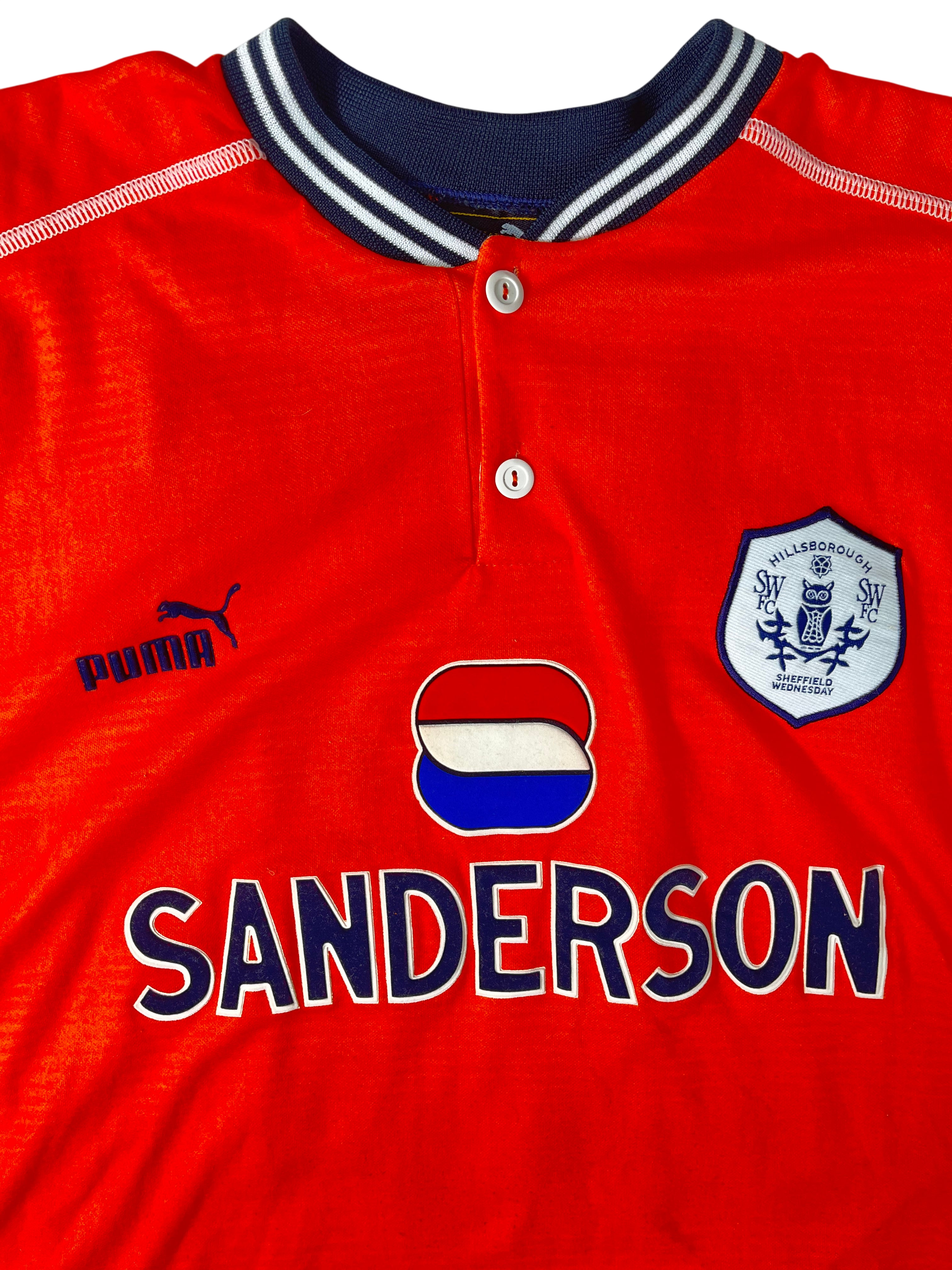 Jersey Sheffield Wednesday Visita 1997 1998 Paolo Di Canio (XL)