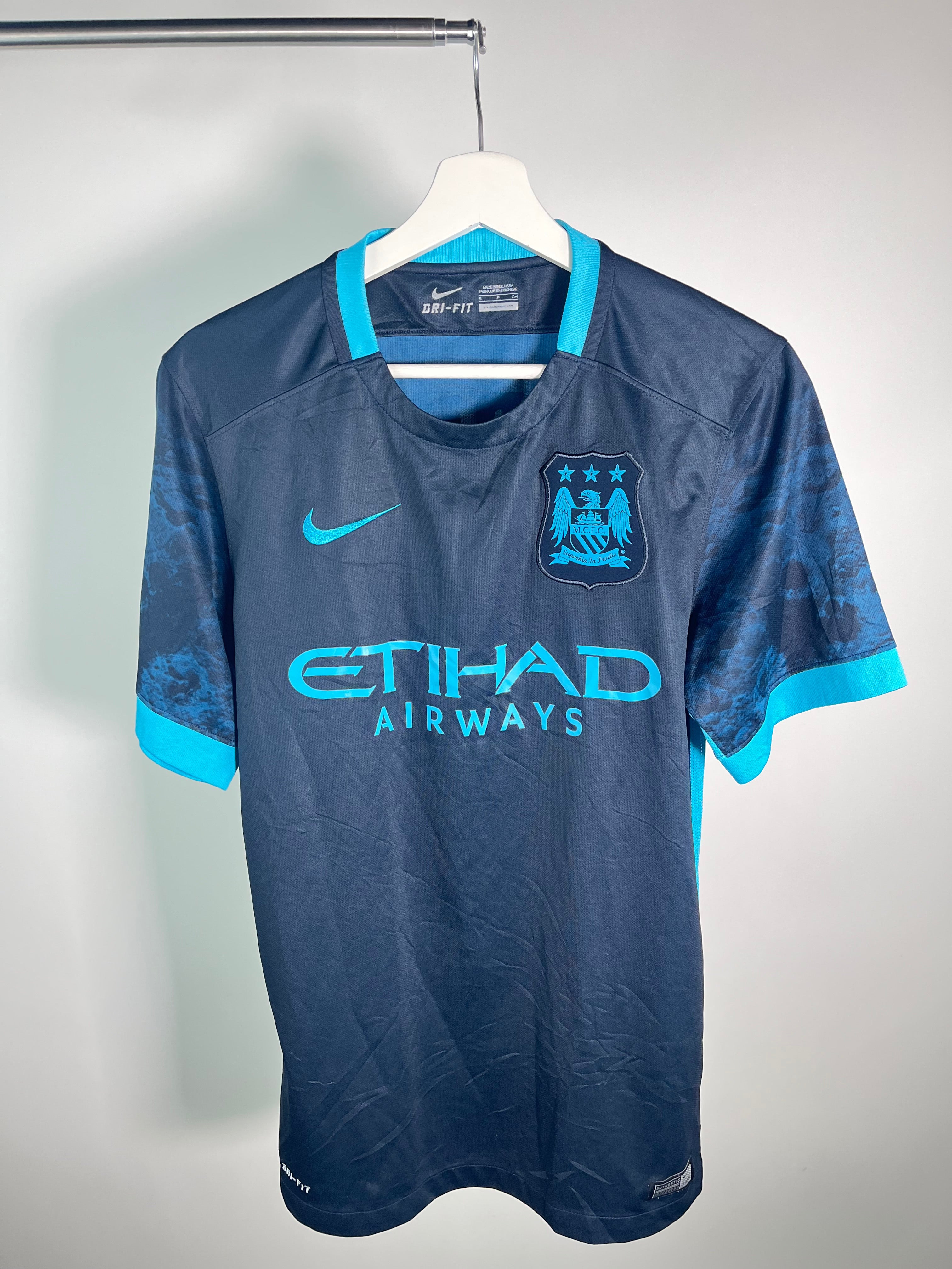Jersey Manchester City Visita 2015 2016 Kevin De Bruyne (S)