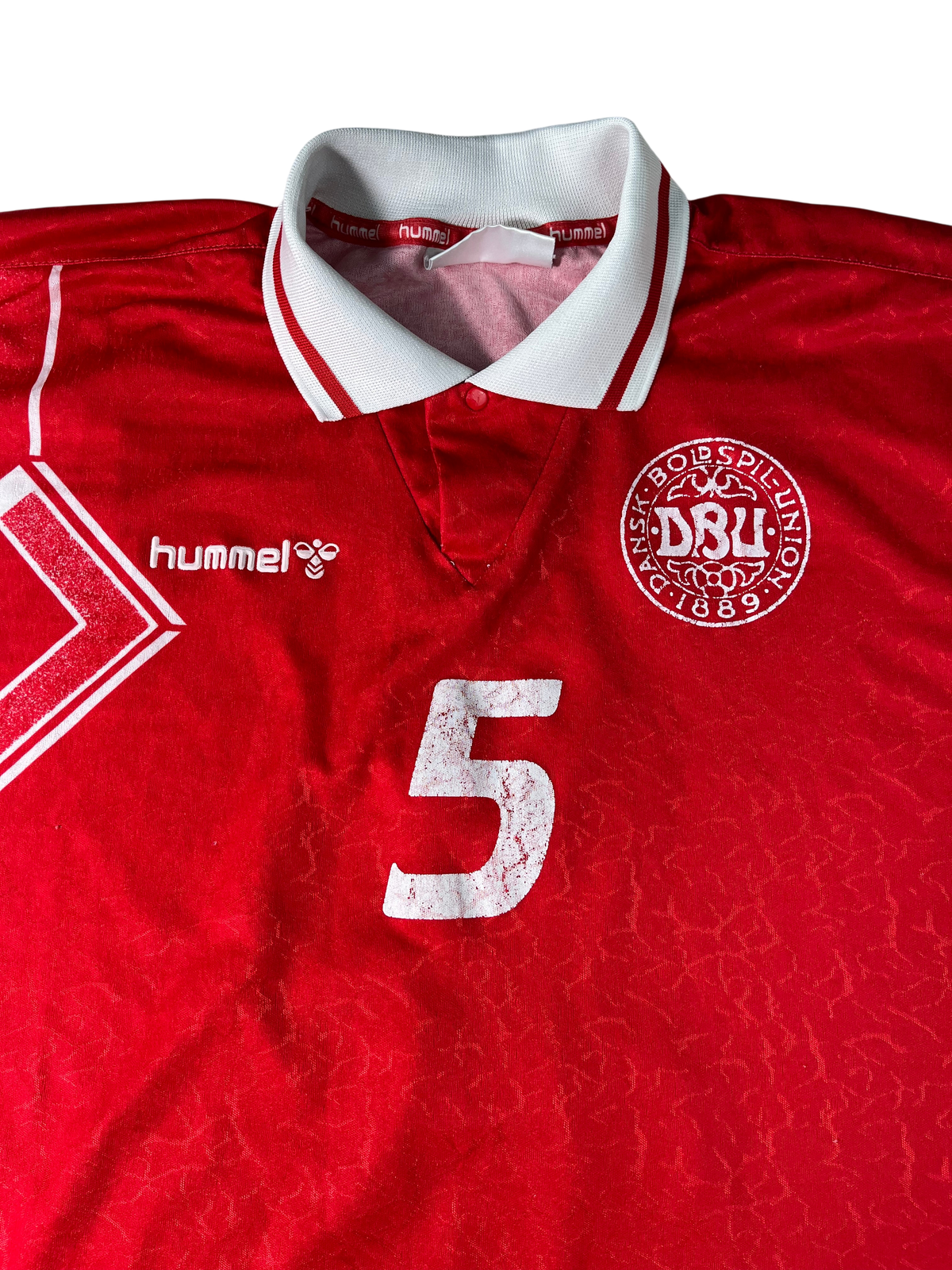 Jersey Dinamarca Local 1994 1996 Utilería Jens Risager (XL)