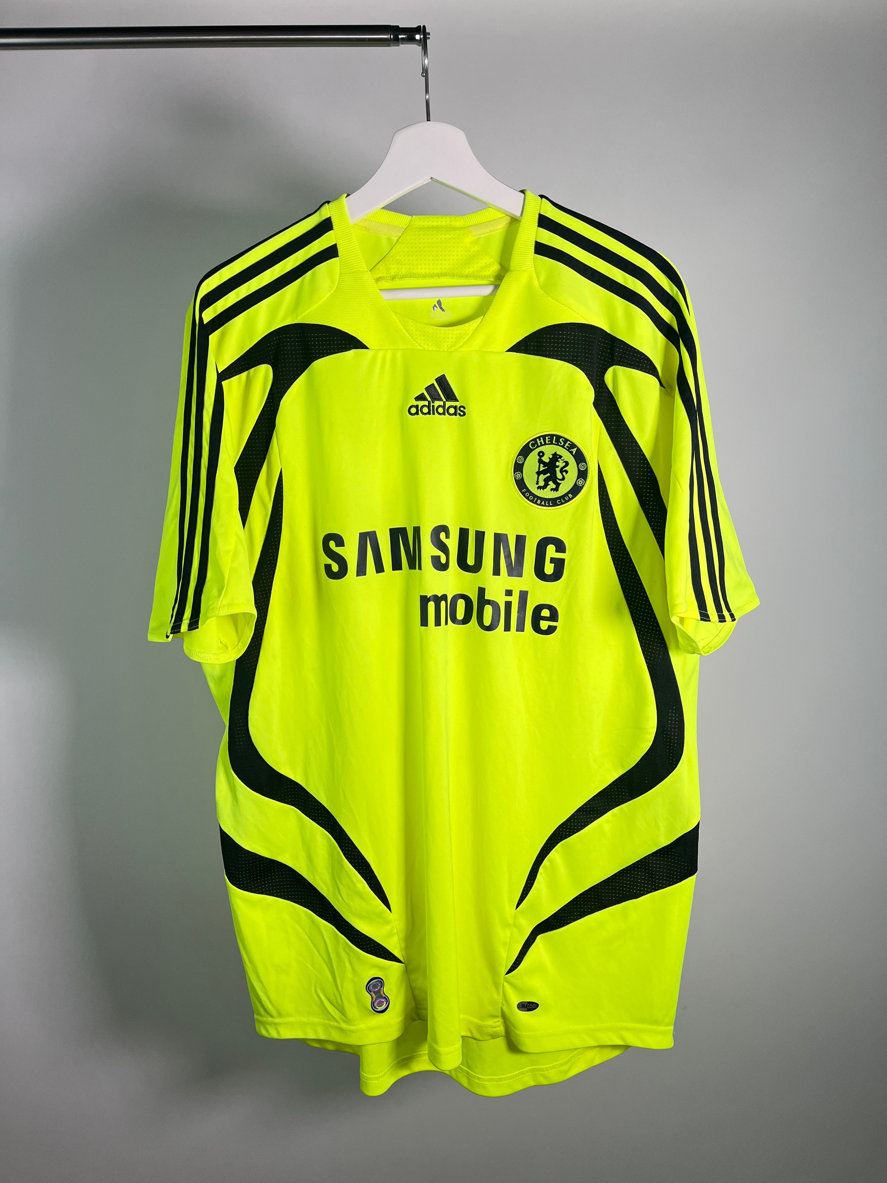 Jersey Chelsea Visita 2007 2008 Didier Drogba (L)