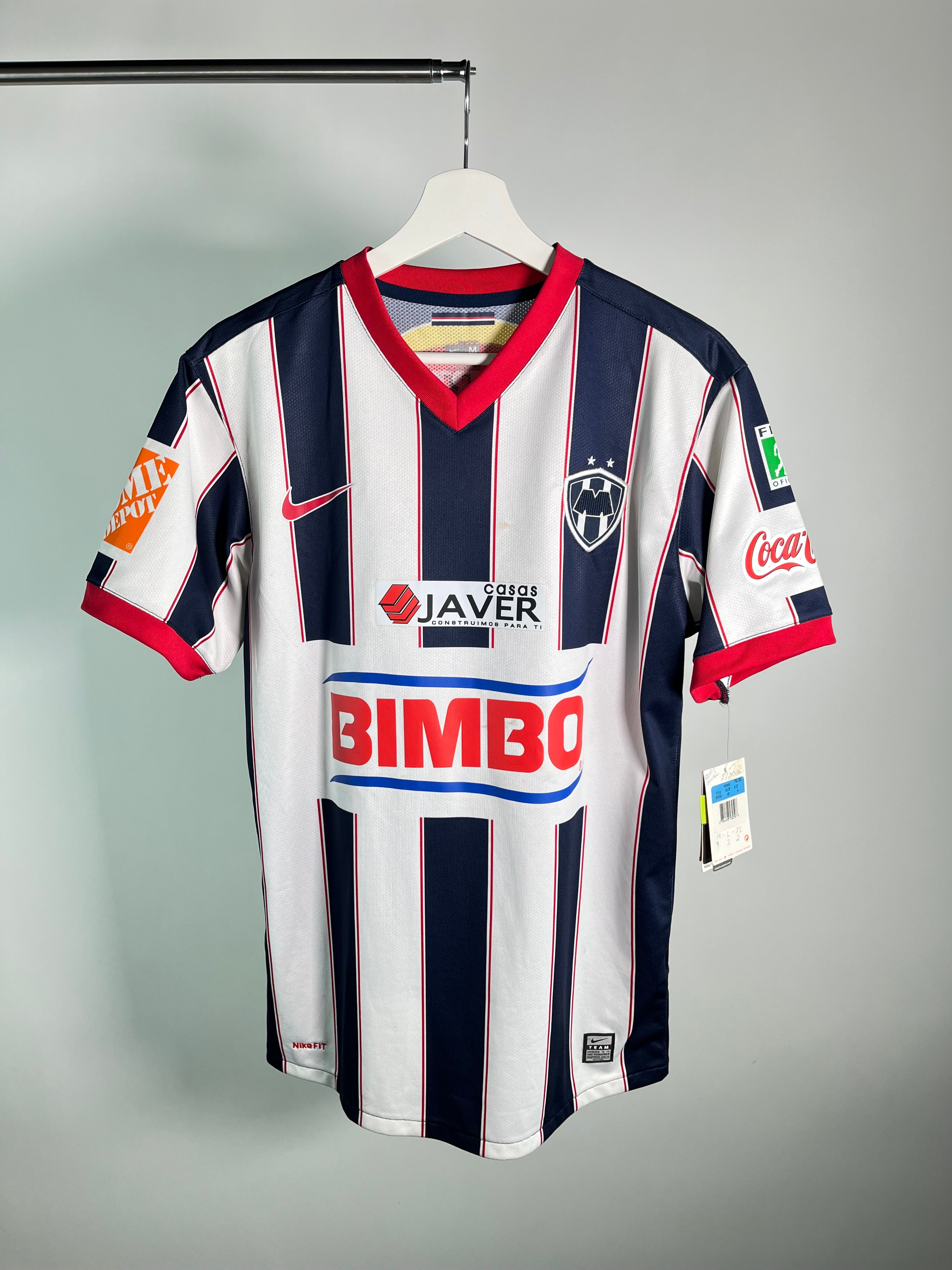 Jersey Rayados Monterrey Local 2009 2010 Aldo de Nigris *C/Etiquetas* (M)