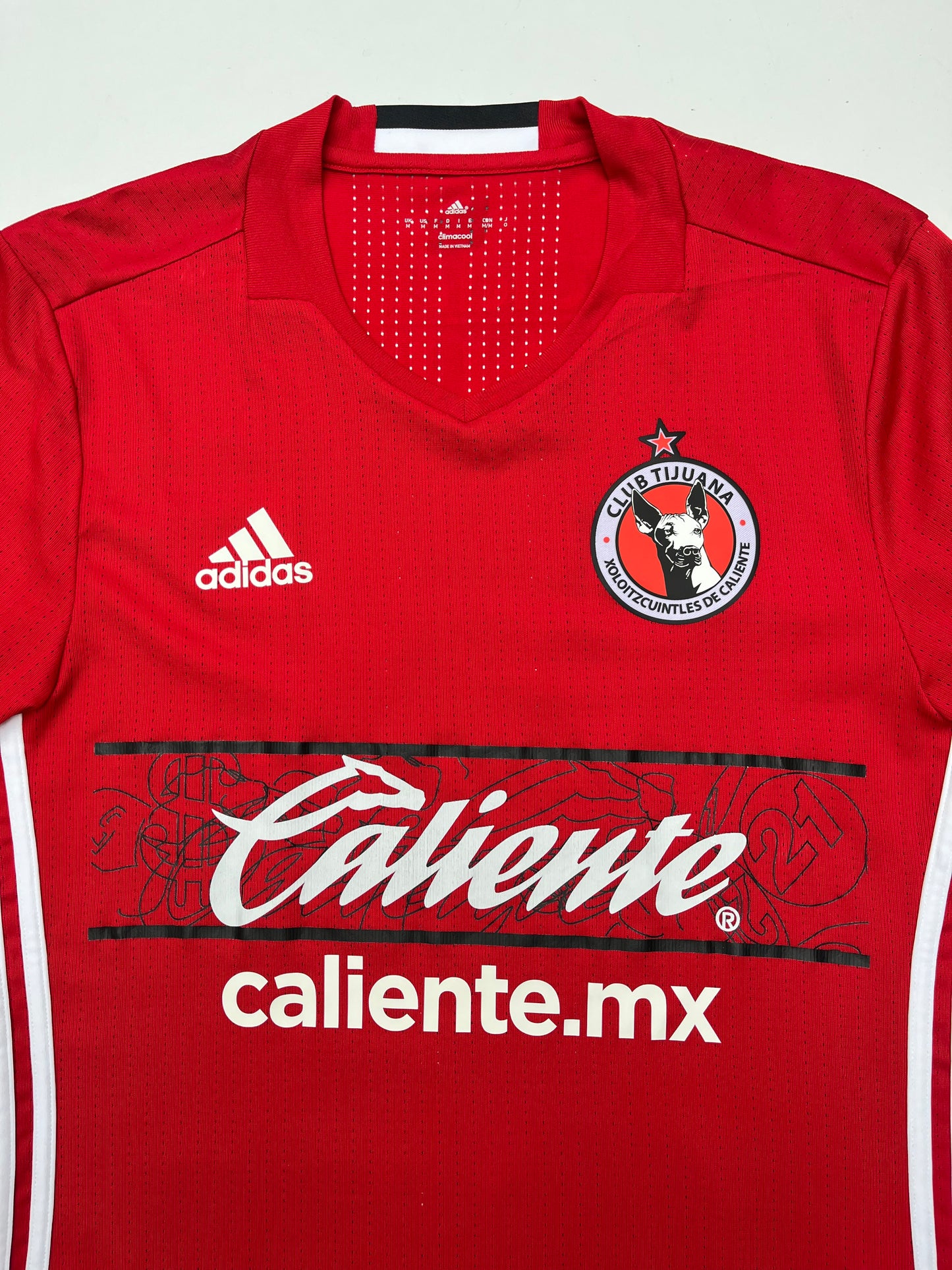 Jersey Xolos Local 2015 2016 Yasser Corona Adizero (M)