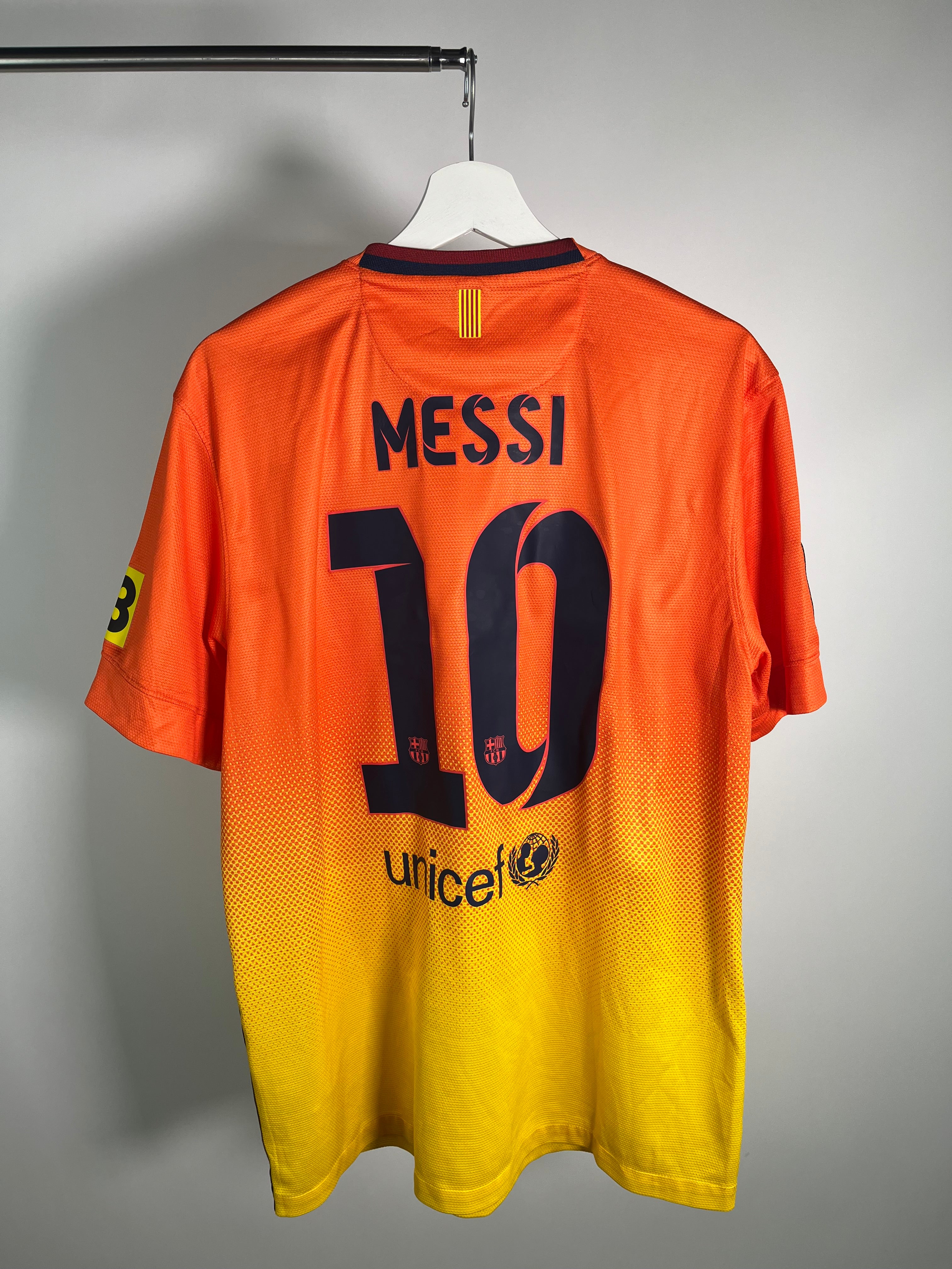Jersey Barcelona Visita 2012 2013 Lionel Messi (L)