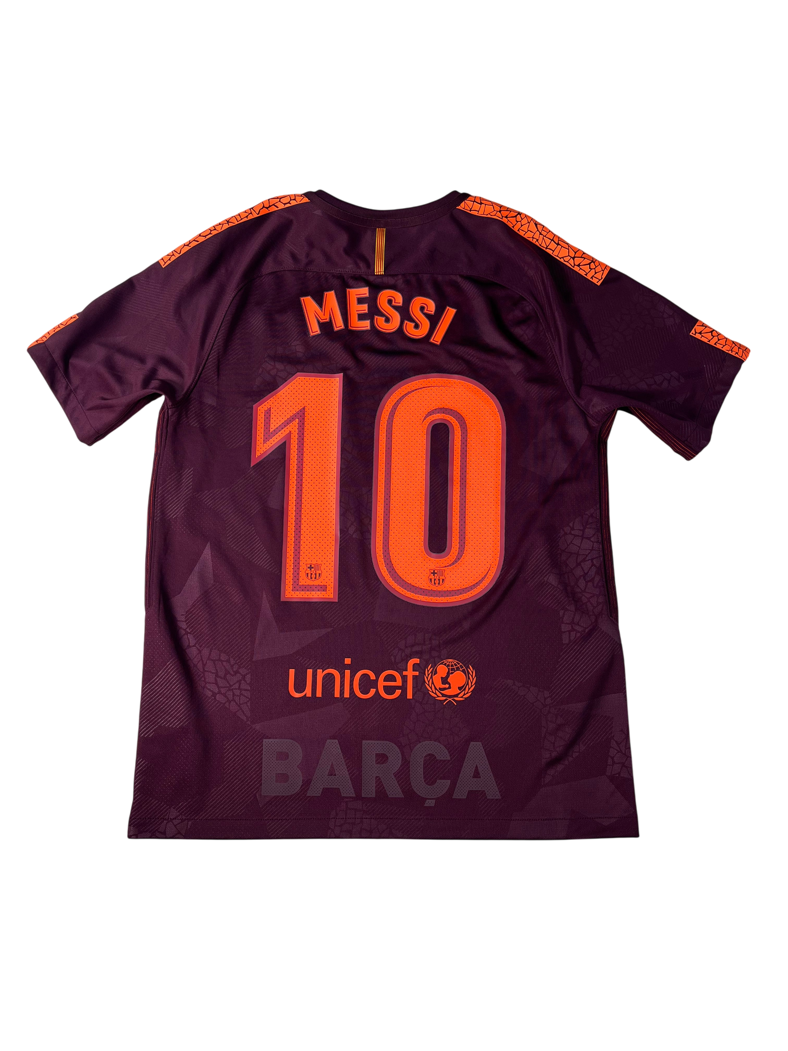 Jersey Barcelona Tercera 2017 2018 Lionel Messi (M)