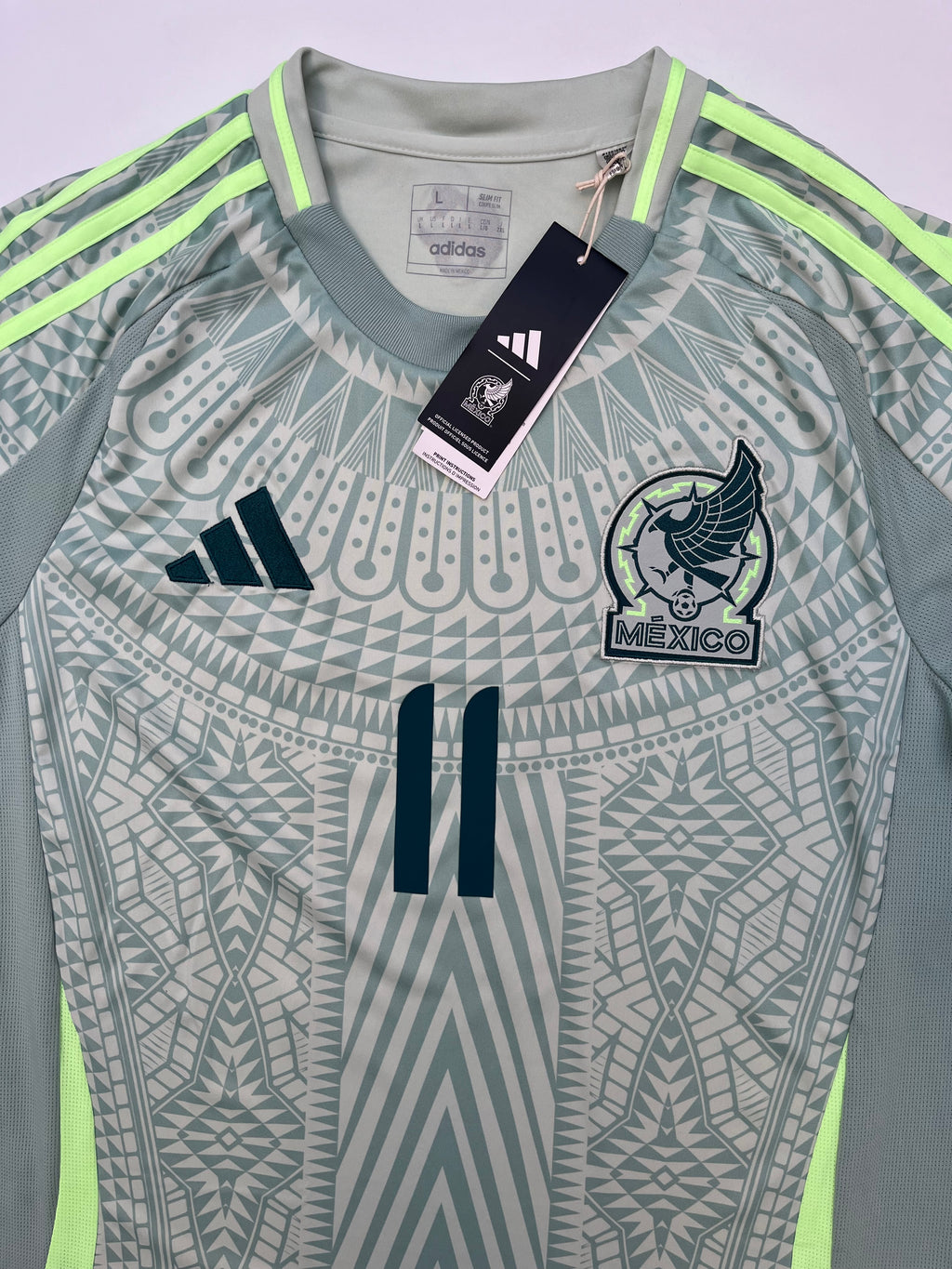 Jersey México Visita 2024 2025 Santiago Gimenez (L)