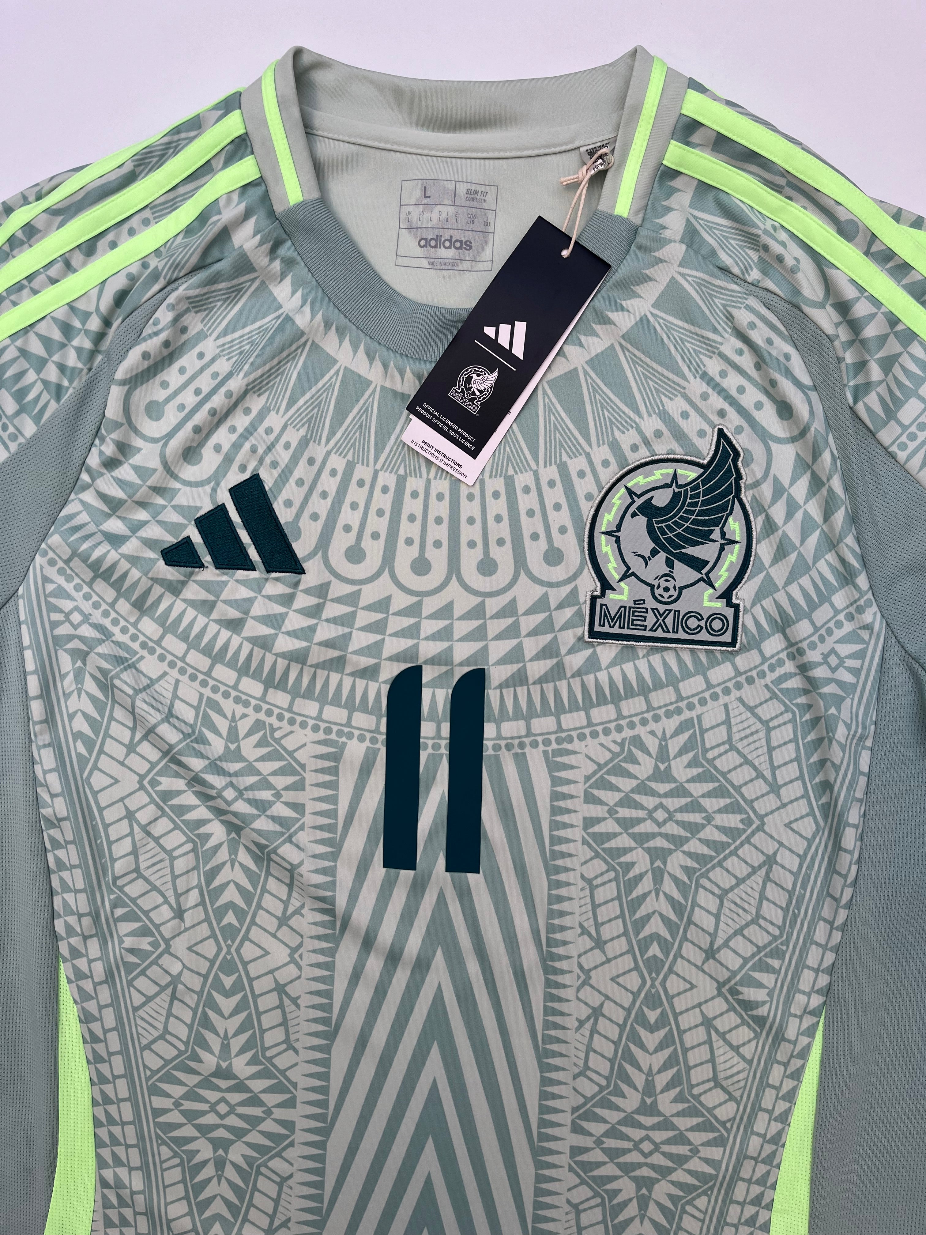 Jersey México Visita 2024 2025 Santiago Gimenez (L)