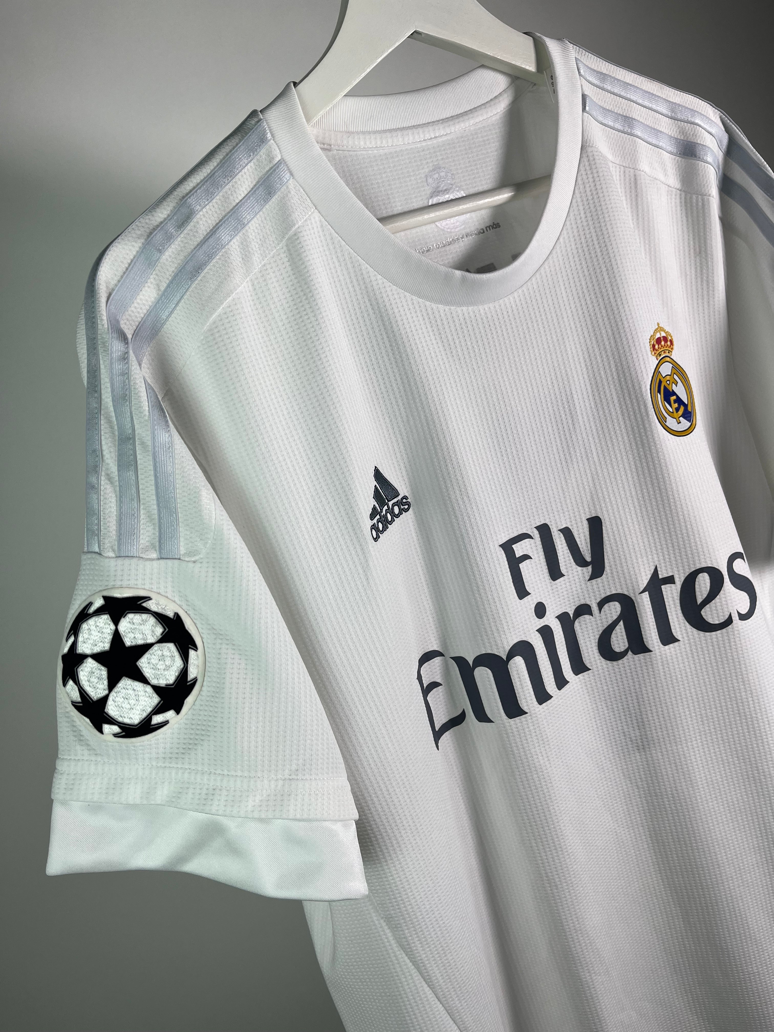Jersey Real Madrid Local 2015 2016 *Champions League* Cristiano Ronaldo (XL)