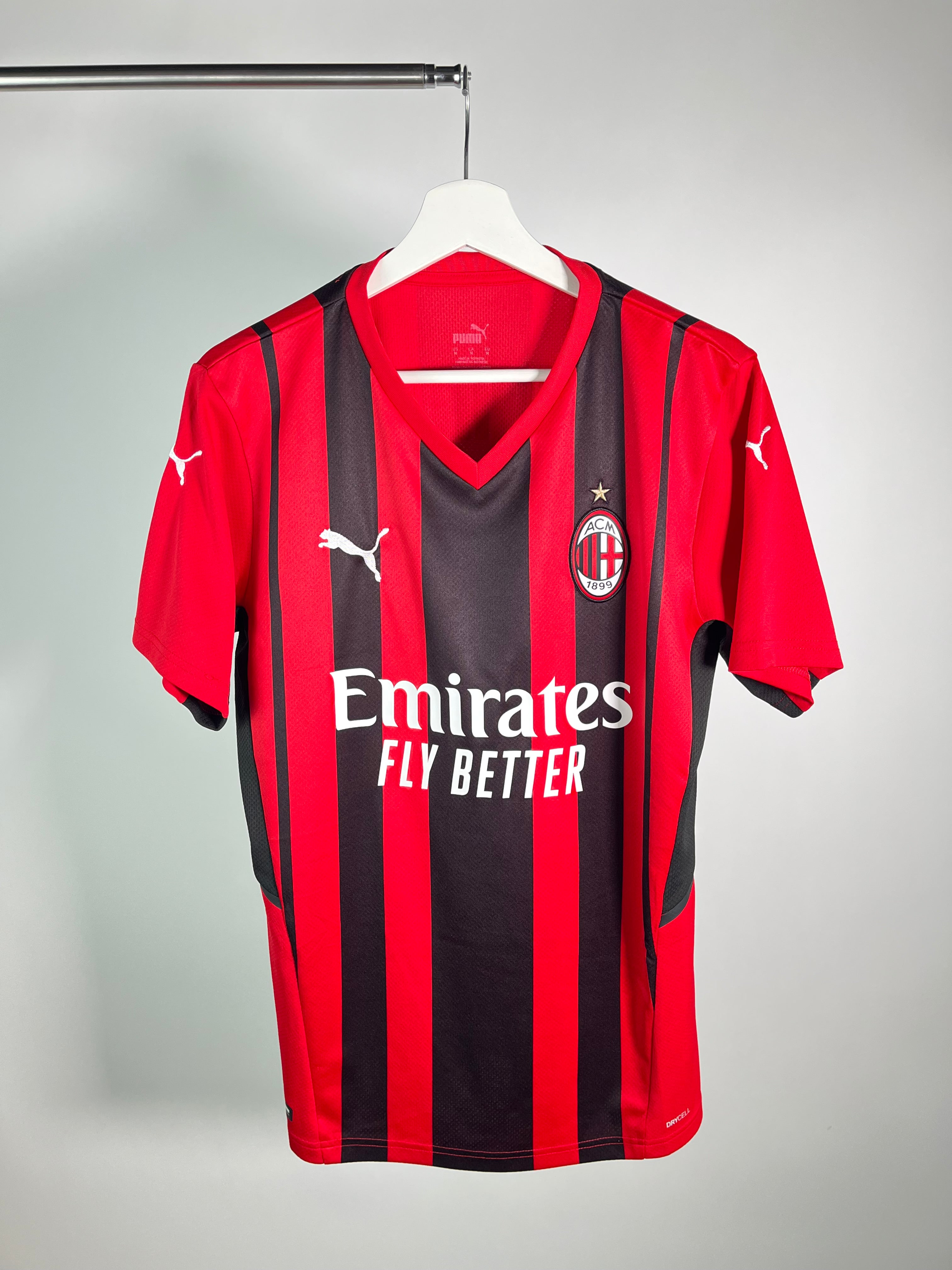 Jersey AC Milán Local 2021 2022 Zlatan Ibrahimovic (M)