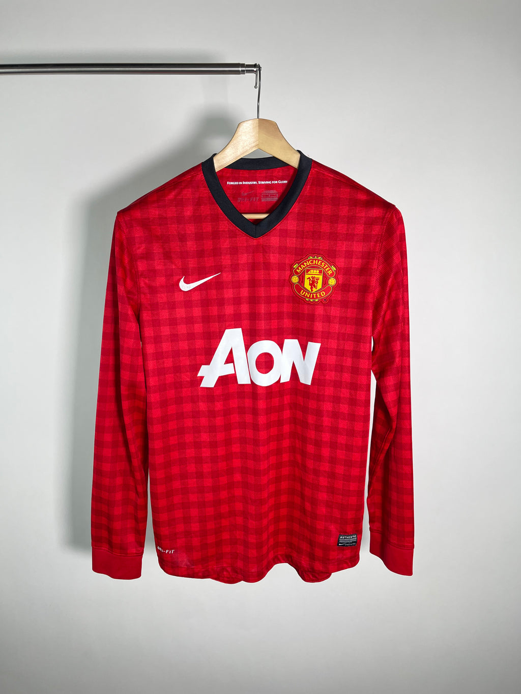Jersey Manchester United Local 2012 2013 Manga Larga (M)