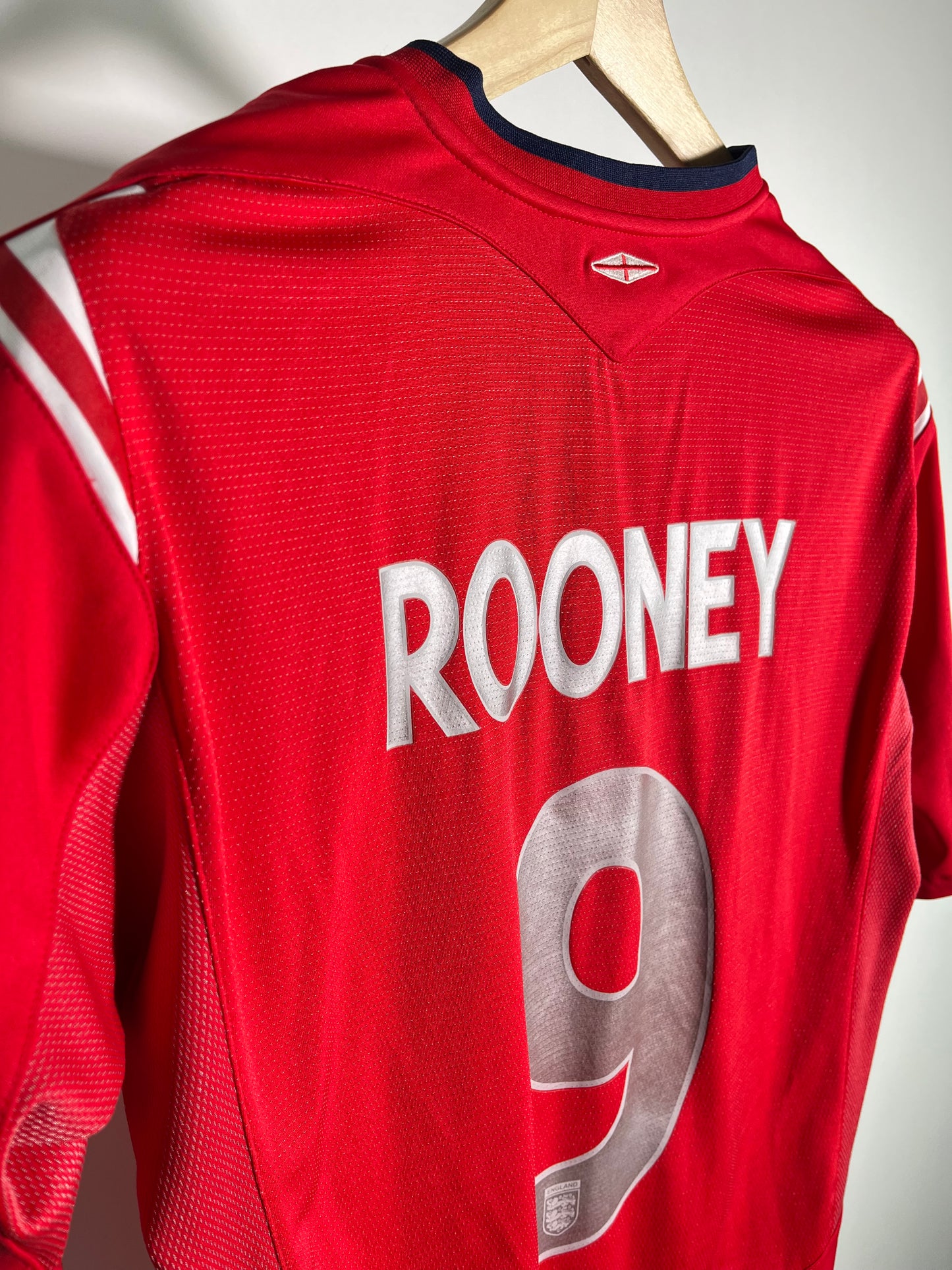 Jersey Inglaterra Visita 2004 2006 Wayne Rooney (M)