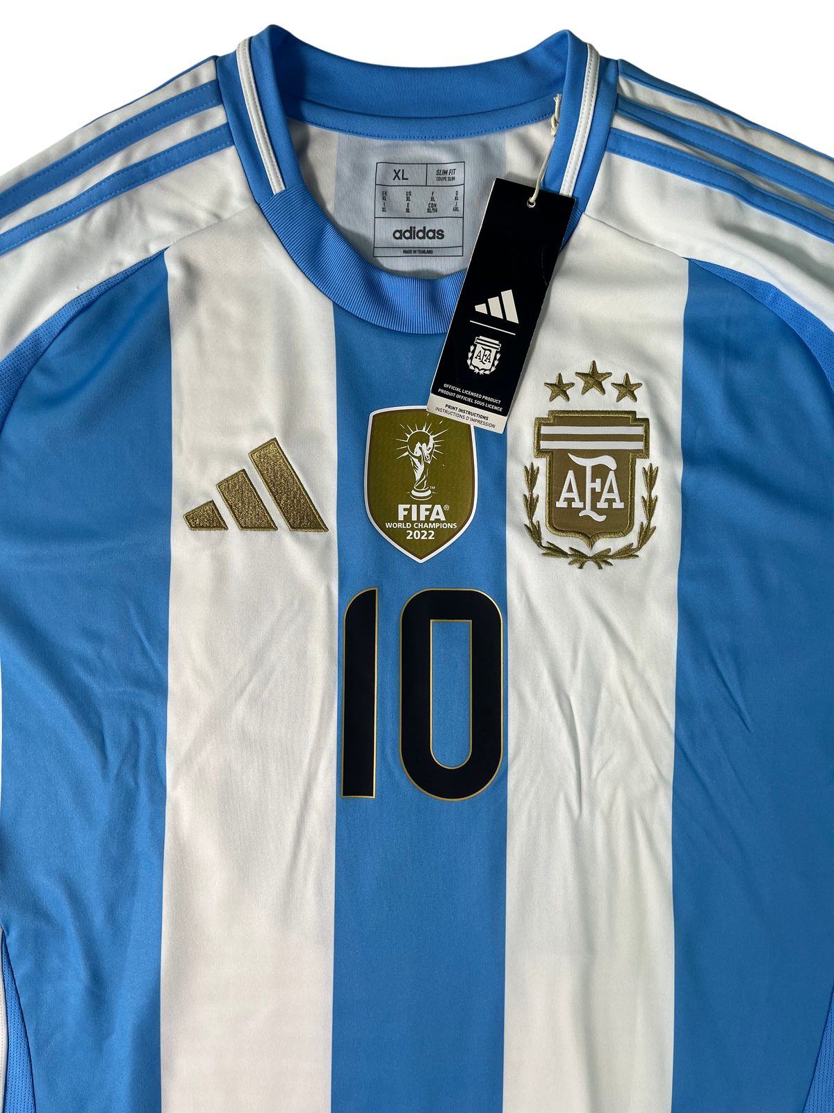 Jersey Argentina Local 2024 2026 *C/Etiquetas* Lionel Messi (XL)