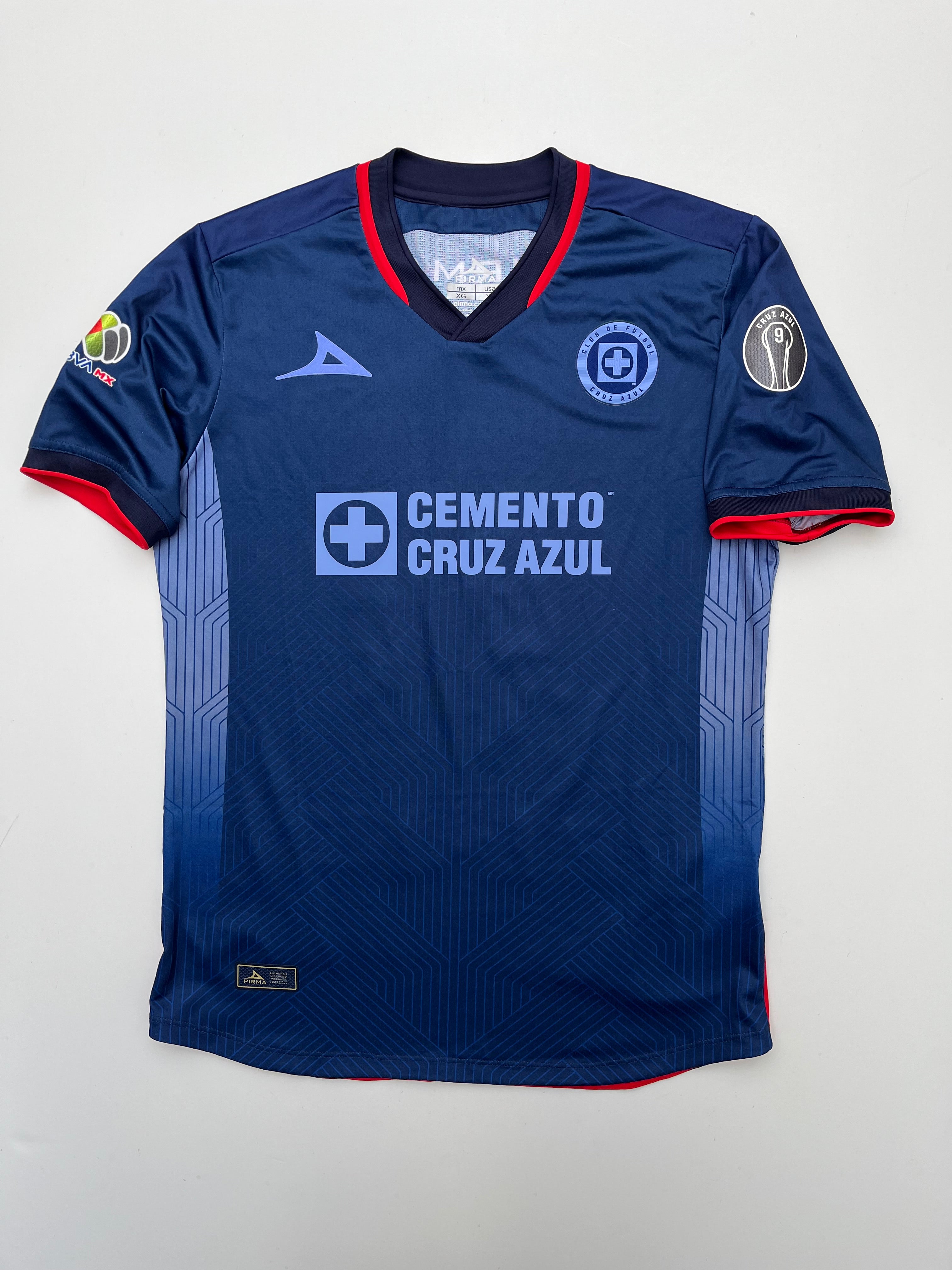 Jersey Cruz Azul Visita 2023 2024 Match Worn Gabriel “Toro”  Fernández (XL)