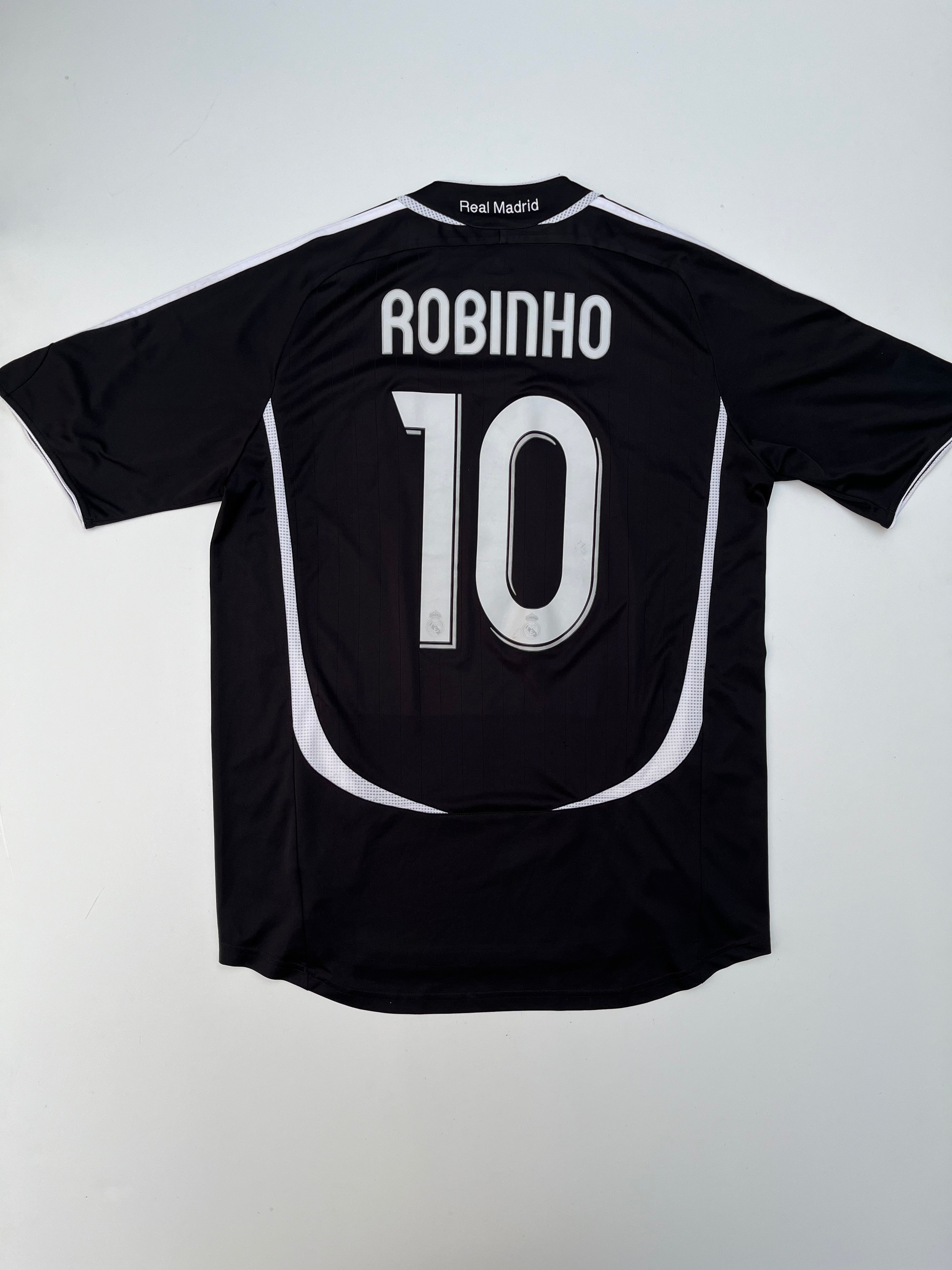 Jersey Real Madrid Visita 2006 2007 Robinho (L)