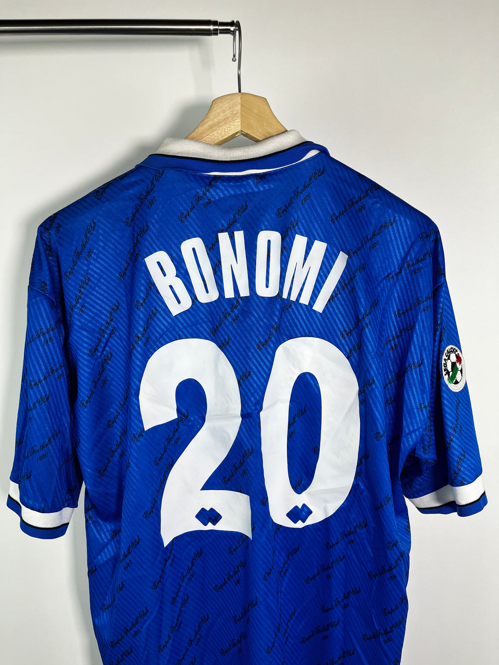 Jersey Empoli Local 1998 1999 Match Worn Claudio Bonomi  (XXL)
