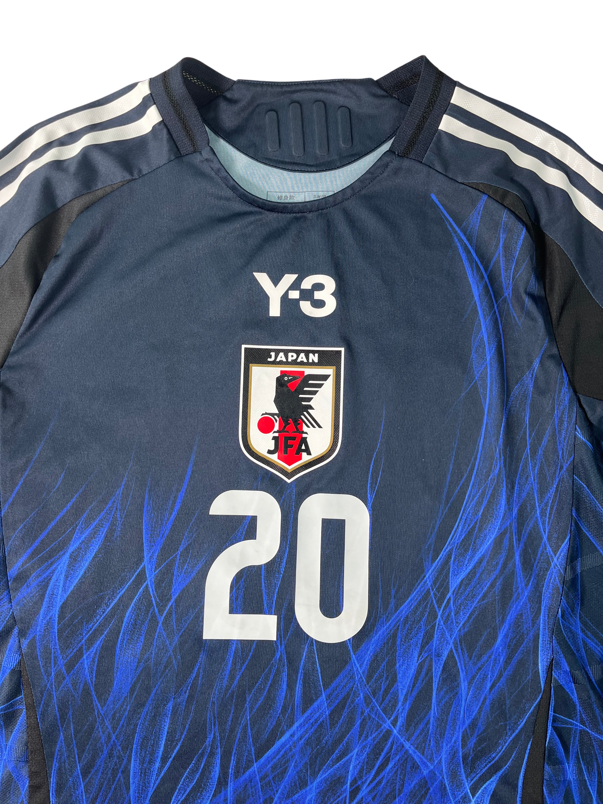 Jersey Japón Local 2024 2026 Edición Yohji Yamamoto Y-3 Versión Jugador Manga Larga Takefusa Kubo (M)