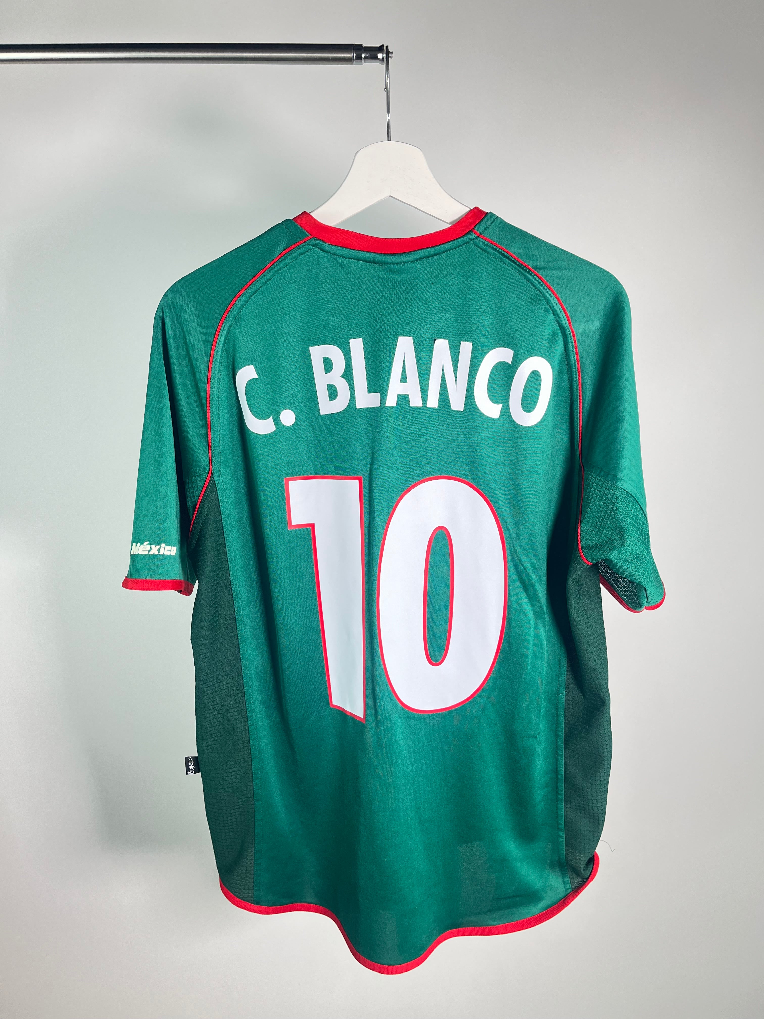 Jersey México Local 2002 2003 *Mundial Corea Japón* Cuauhtémoc Blanco (M)