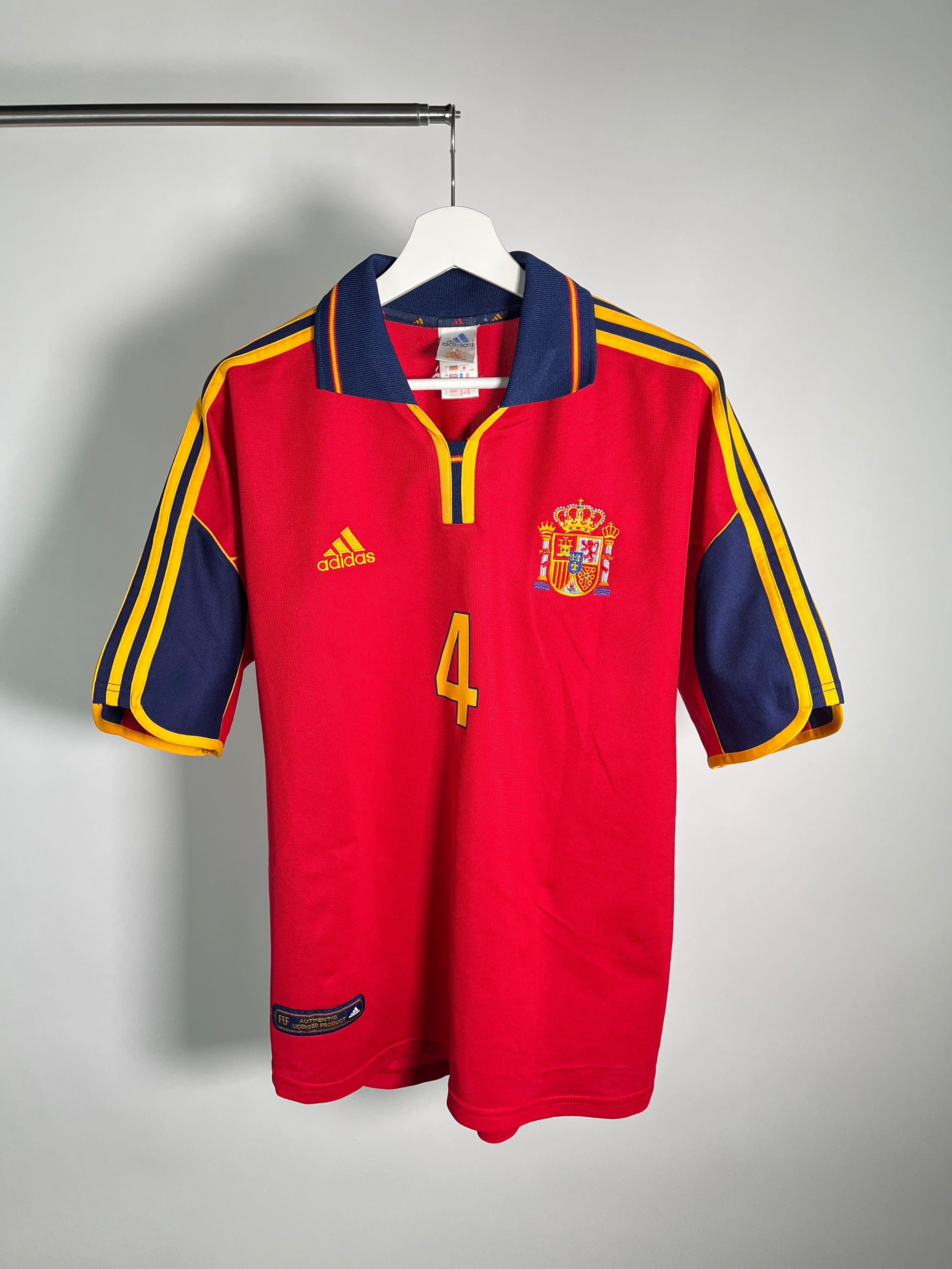 Jersey España Local 2000 2002 Pep Guardiola (L)