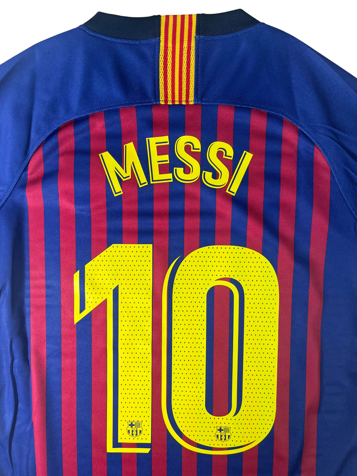 Jersey Barcelona Local 2017 2018 Lionel Messi *C/Etiquetas*