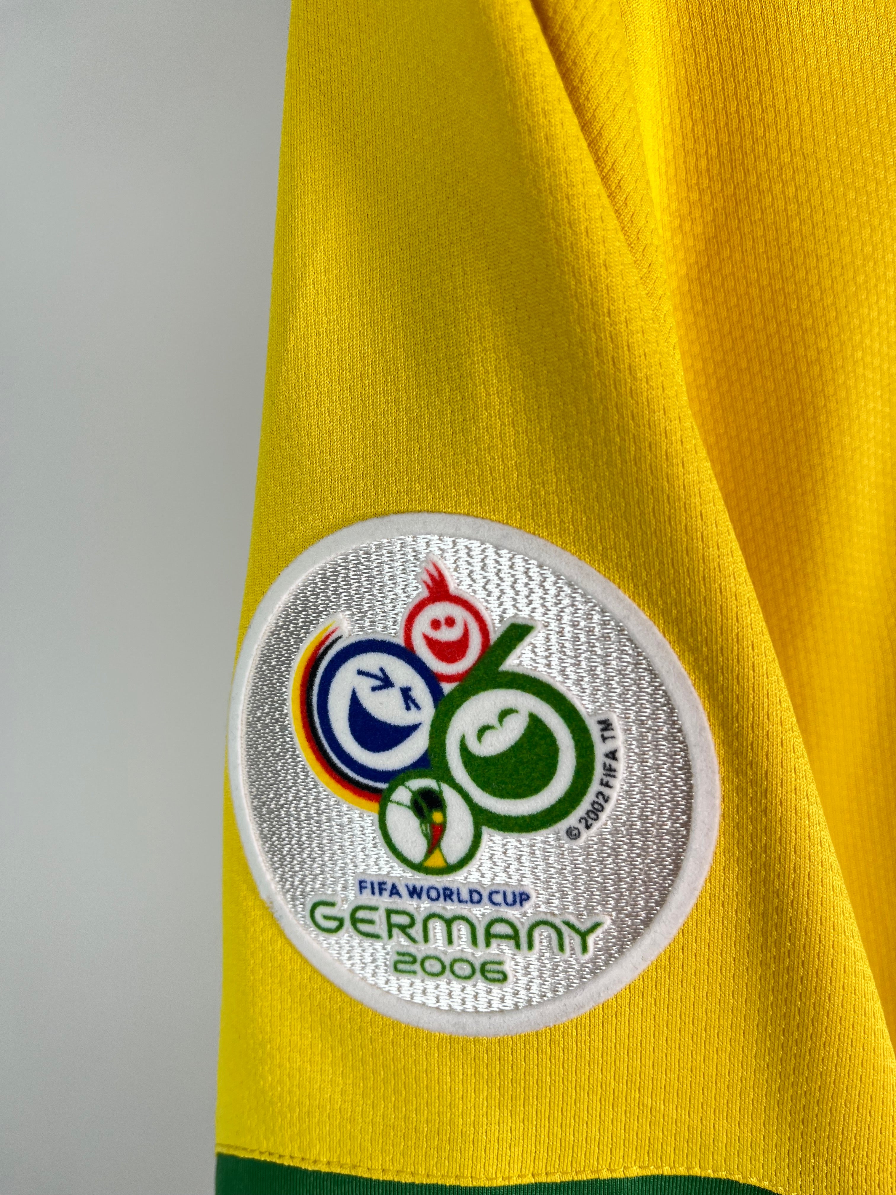 Jersey Brasil Local 2006 2008 *Mundial Alemania* Ronaldinho (M)