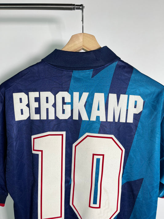 Jersey Arsenal Visita 1995 1996 Dennis Bergkamp (M)