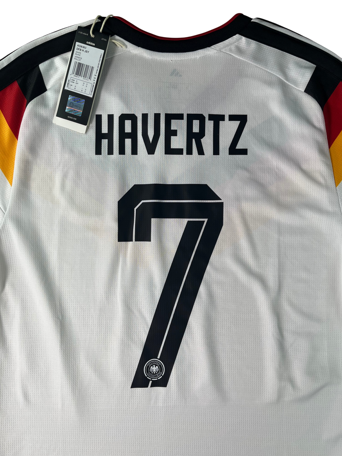 Jersey Alemania Local 2026*C/Etiquetas* Kai Havertz (S)