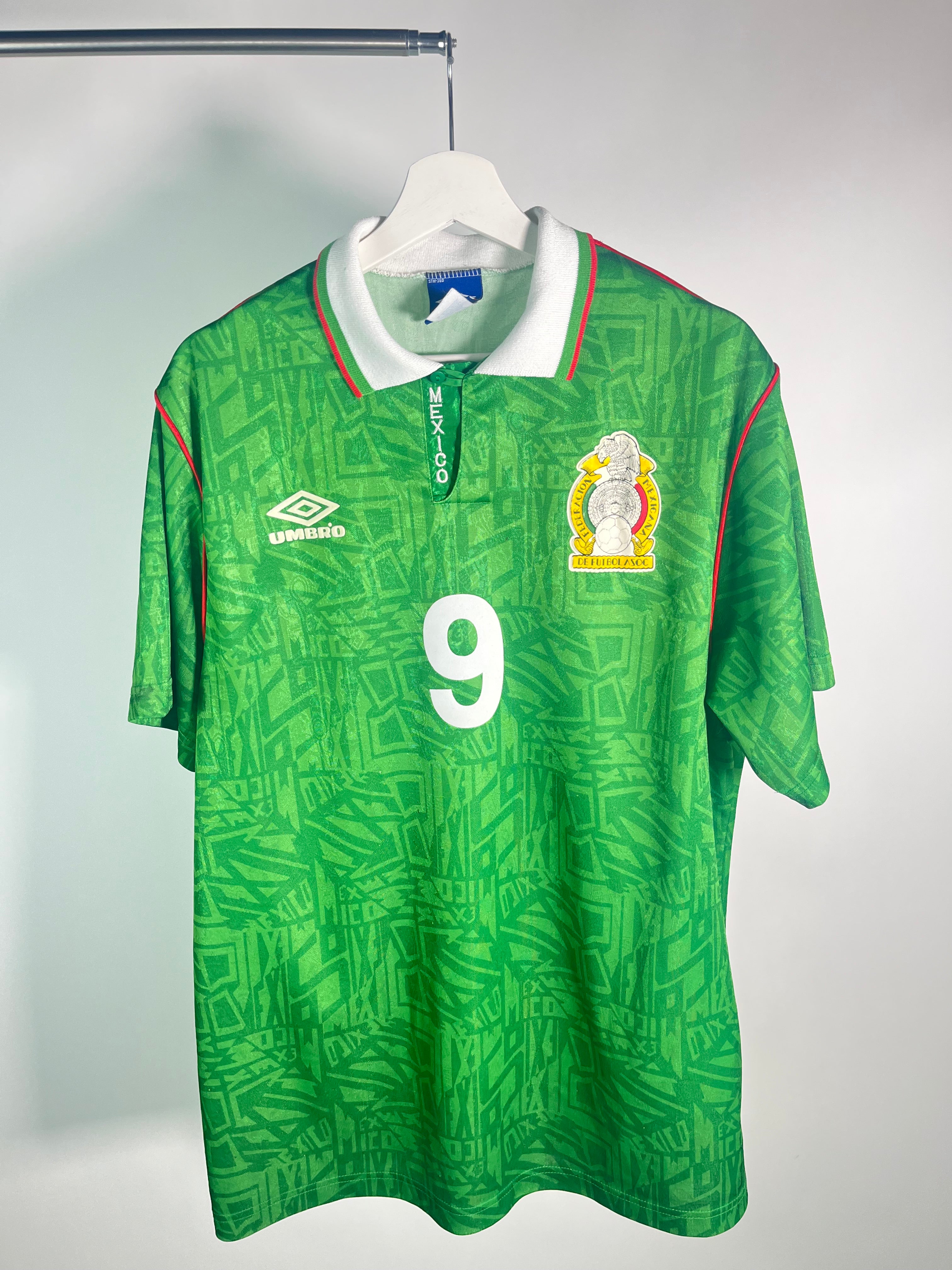 Jersey México Local 1993 1994 Hugo Sánchez (L)