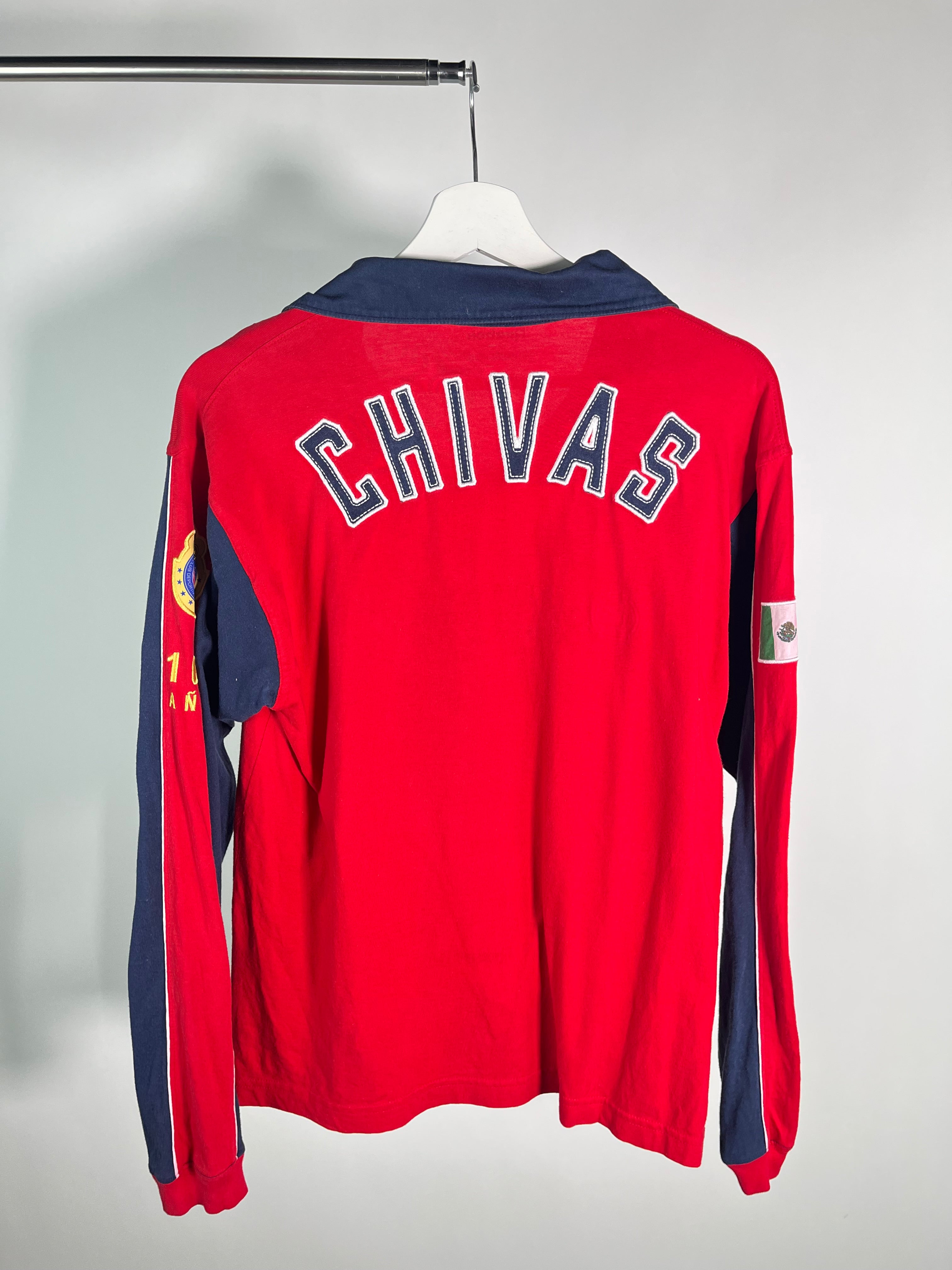 Jersey Chivas Especial Centenario 2005 2006 Manga Larga (S)