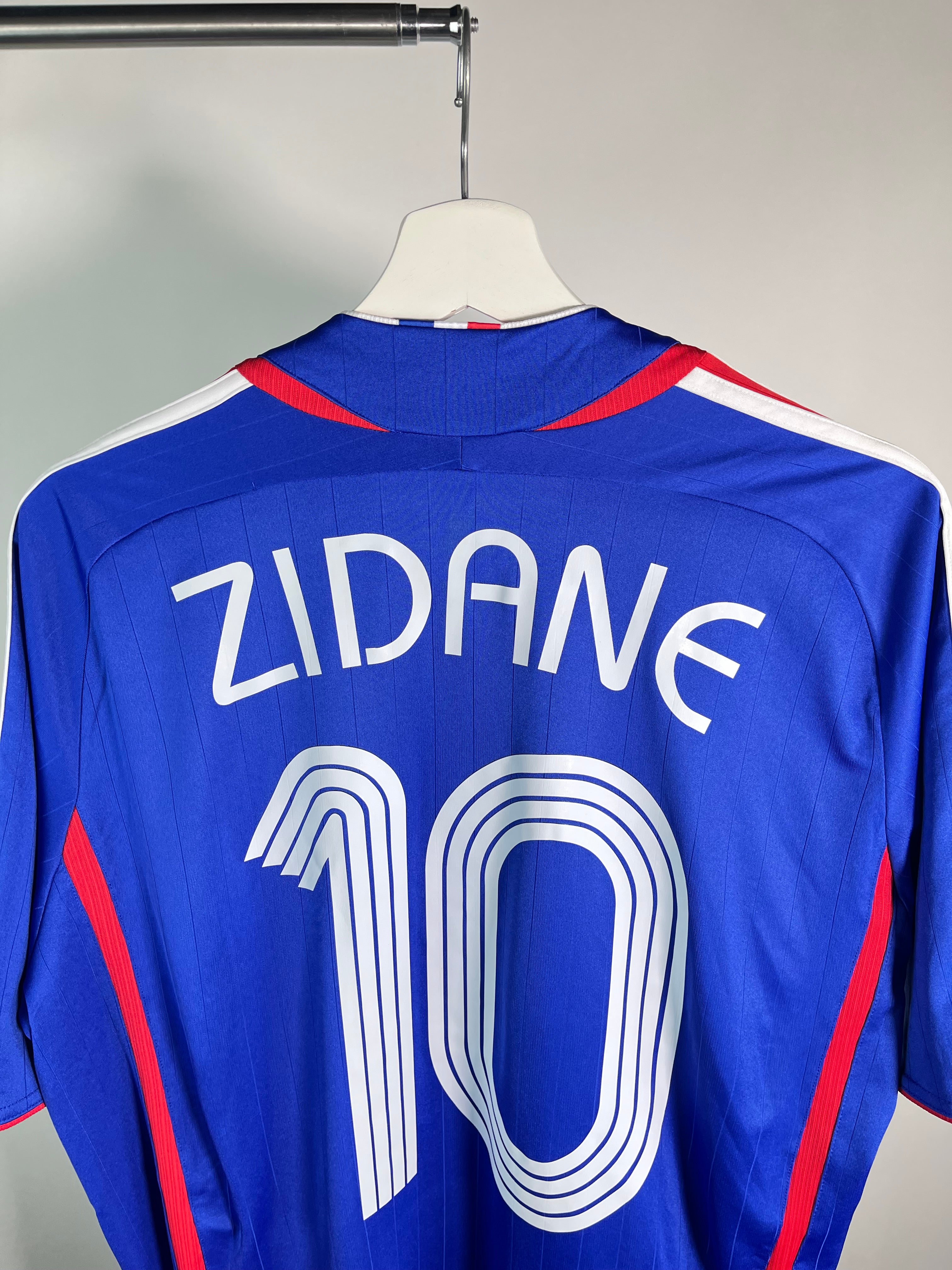 Jersey Francia Local 2006 2008 Zinedine Zidane  (L)